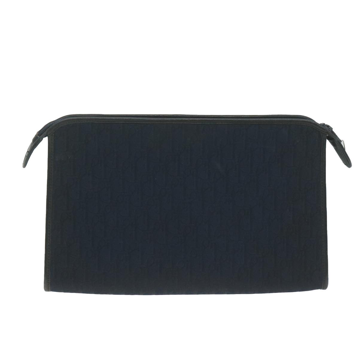 Dior Navy Canvas Clutch Bag (Pre-Owned) Size ONE SIZE - 2 Thumbnail