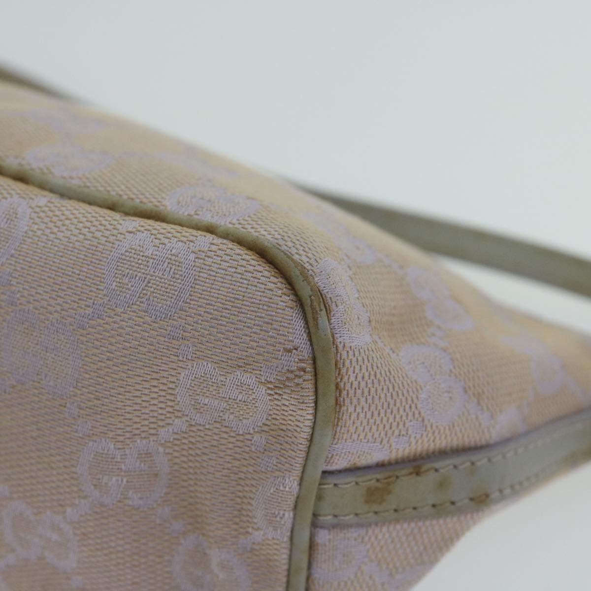 Gucci Gg Canvas Purple Canvas Handbag (Pre-Owned) Size ONE SIZE - 13 Thumbnail