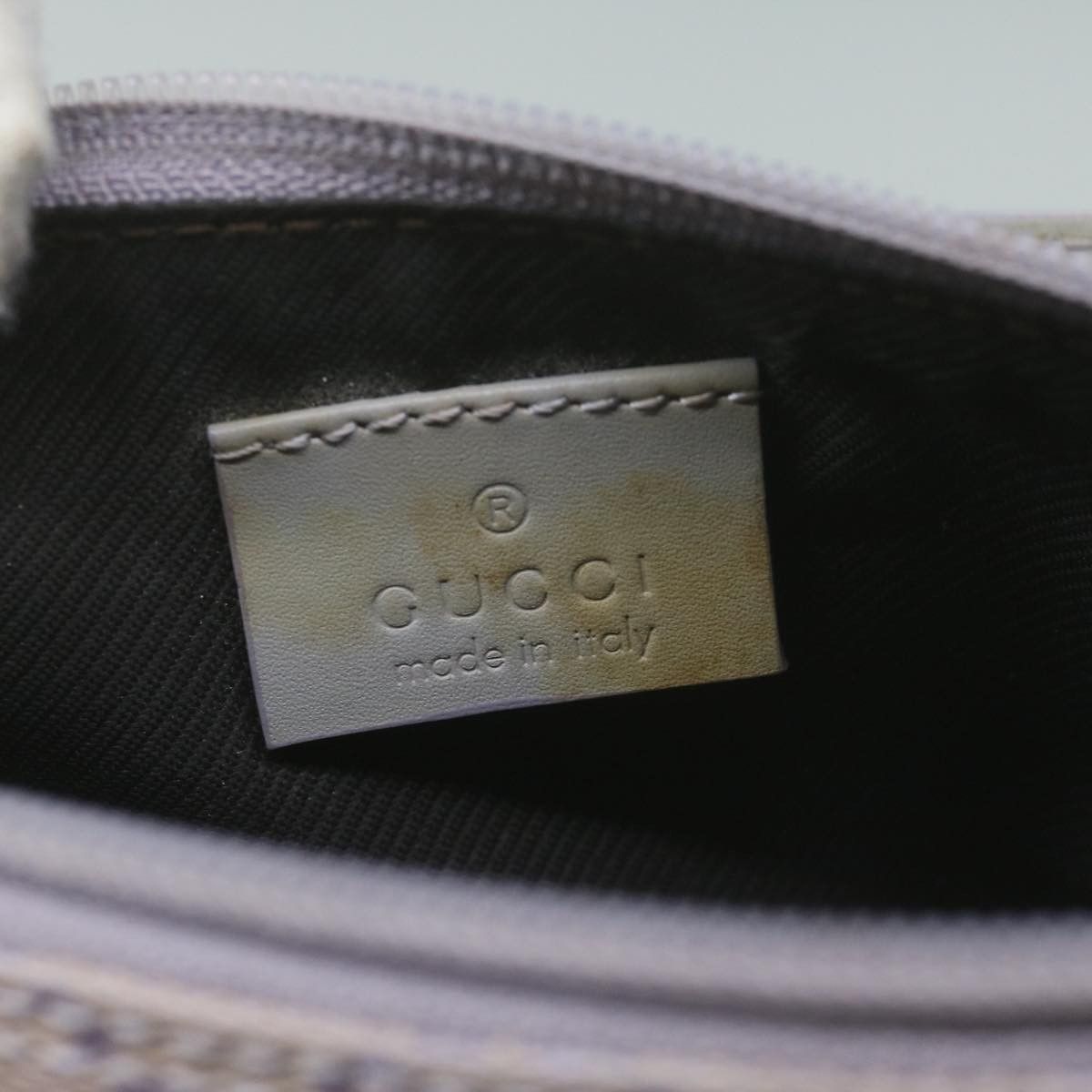 Gucci Gg Canvas Purple Canvas Handbag (Pre-Owned) Size ONE SIZE - 8 Thumbnail