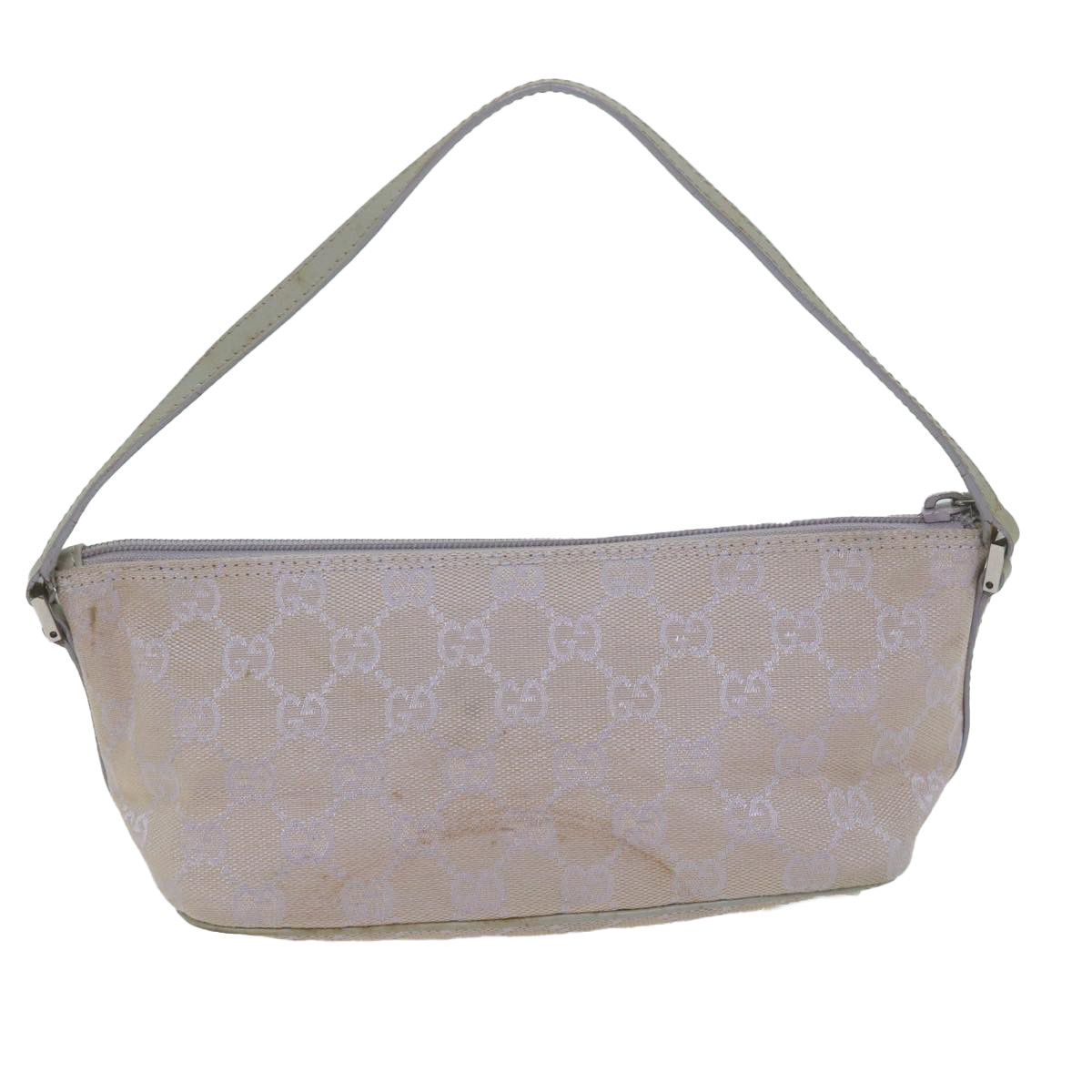 Gucci Gg Canvas Purple Canvas Handbag (Pre-Owned) Size ONE SIZE - 2 Thumbnail