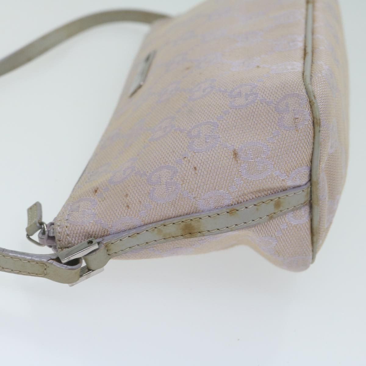 Gucci Gg Canvas Purple Canvas Handbag (Pre-Owned) Size ONE SIZE - 9 Thumbnail