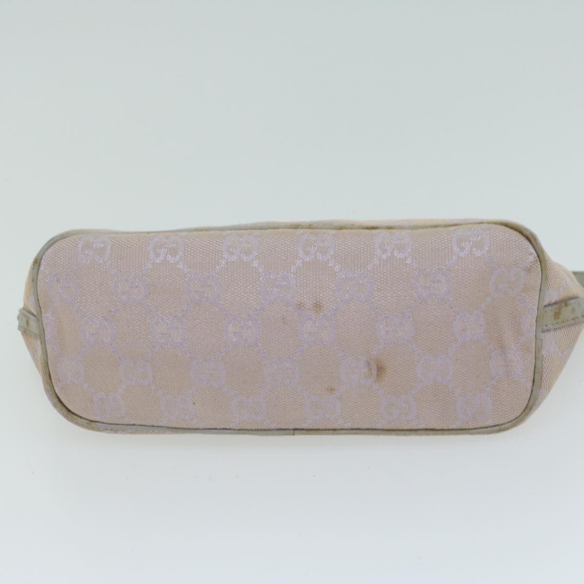 Gucci Gg Canvas Purple Canvas Handbag (Pre-Owned) Size ONE SIZE - 3 Thumbnail