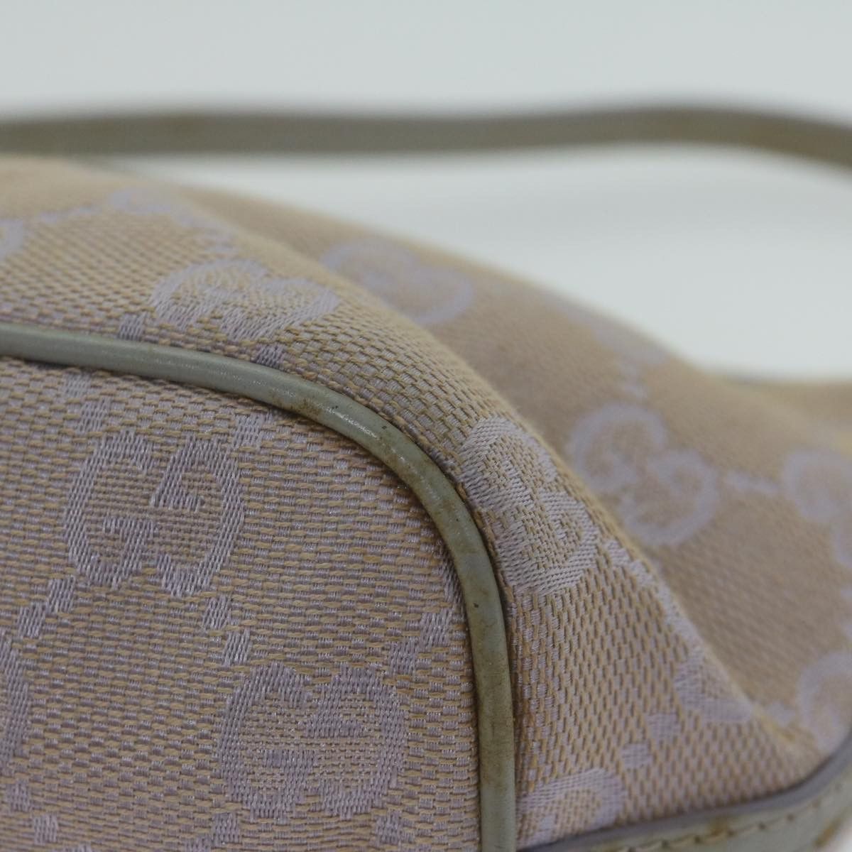 Gucci Gg Canvas Purple Canvas Handbag (Pre-Owned) Size ONE SIZE - 15 Thumbnail