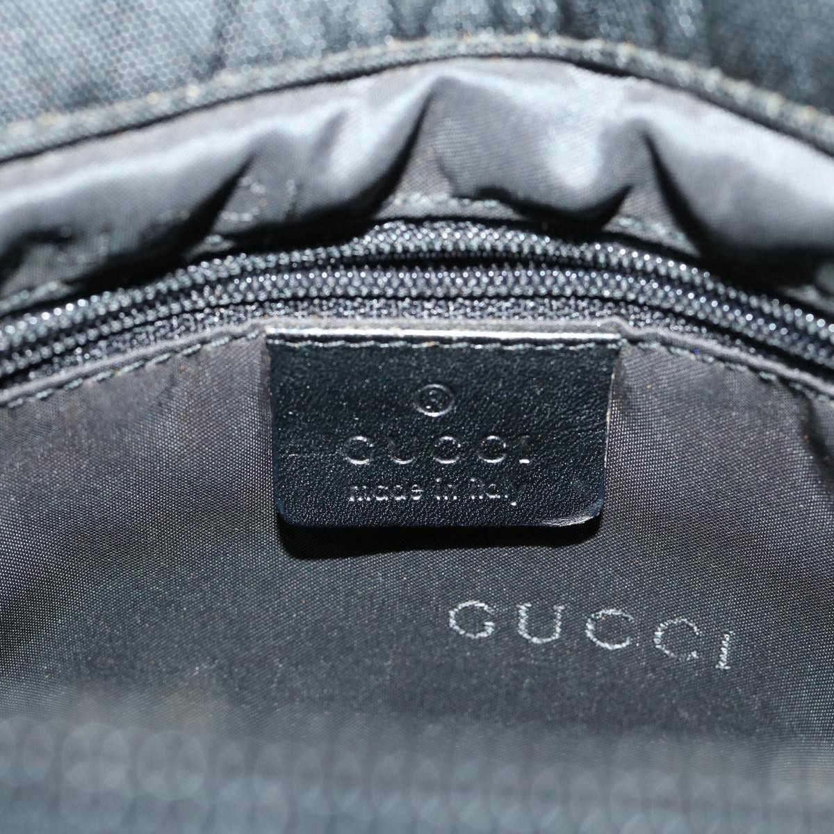 Gucci Bamboo Black Synthetic Handbag (Pre-Owned) Size ONE SIZE - 20 Thumbnail