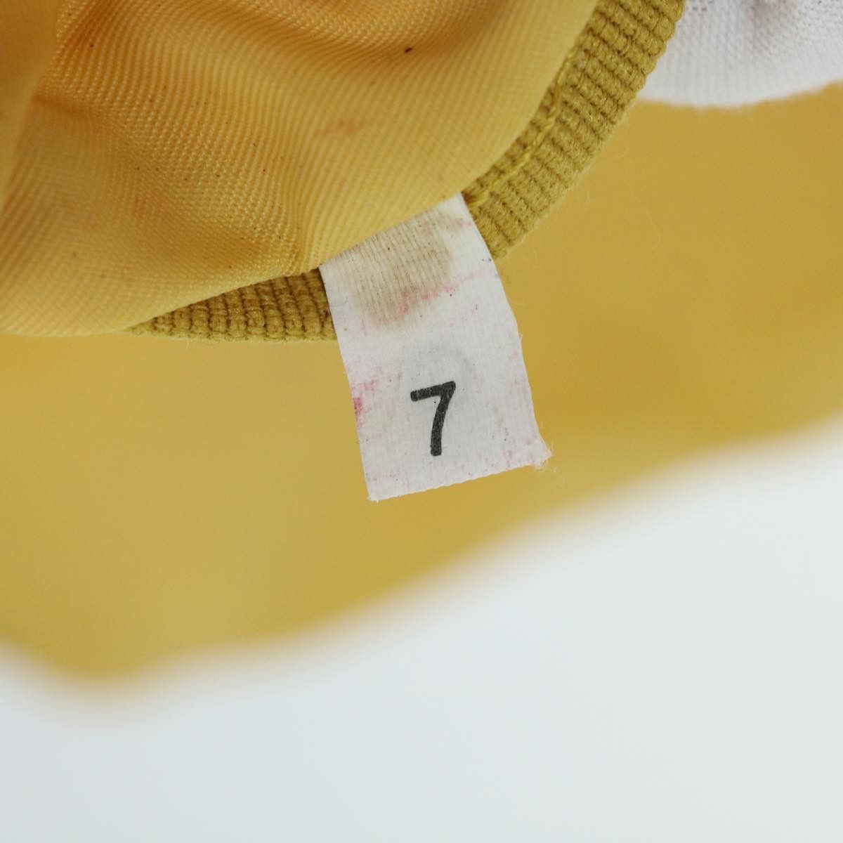 Prada Tessuto Yellow Synthetic Tote Bag (Pre-Owned) Size ONE SIZE - 6 Thumbnail