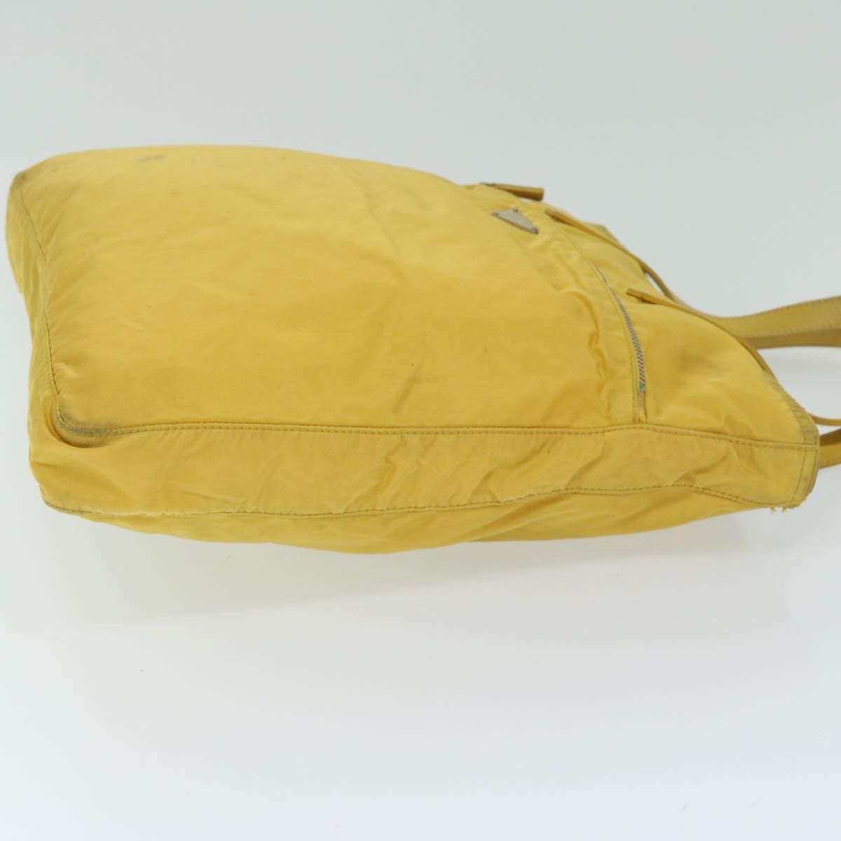 Prada Tessuto Yellow Synthetic Tote Bag (Pre-Owned) Size ONE SIZE - 4 Thumbnail