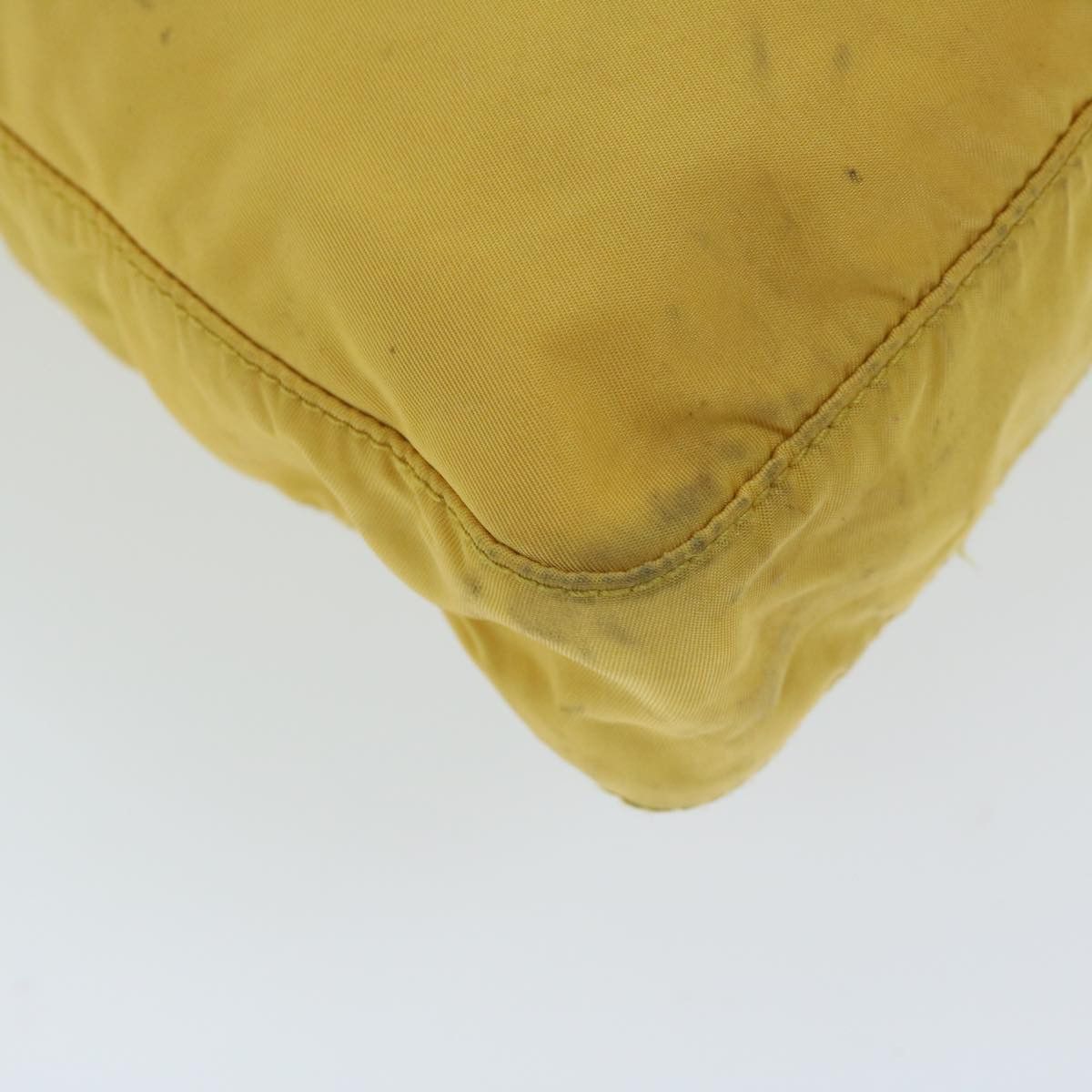 Prada Tessuto Yellow Synthetic Tote Bag (Pre-Owned) Size ONE SIZE - 14 Thumbnail