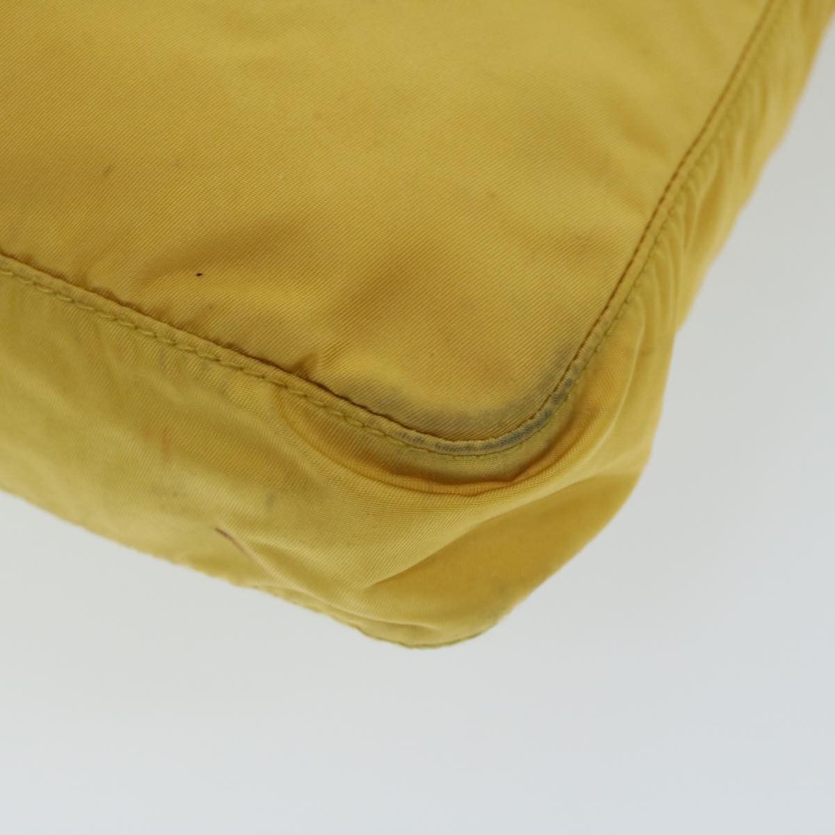 Prada Tessuto Yellow Synthetic Tote Bag (Pre-Owned) Size ONE SIZE - 13 Thumbnail