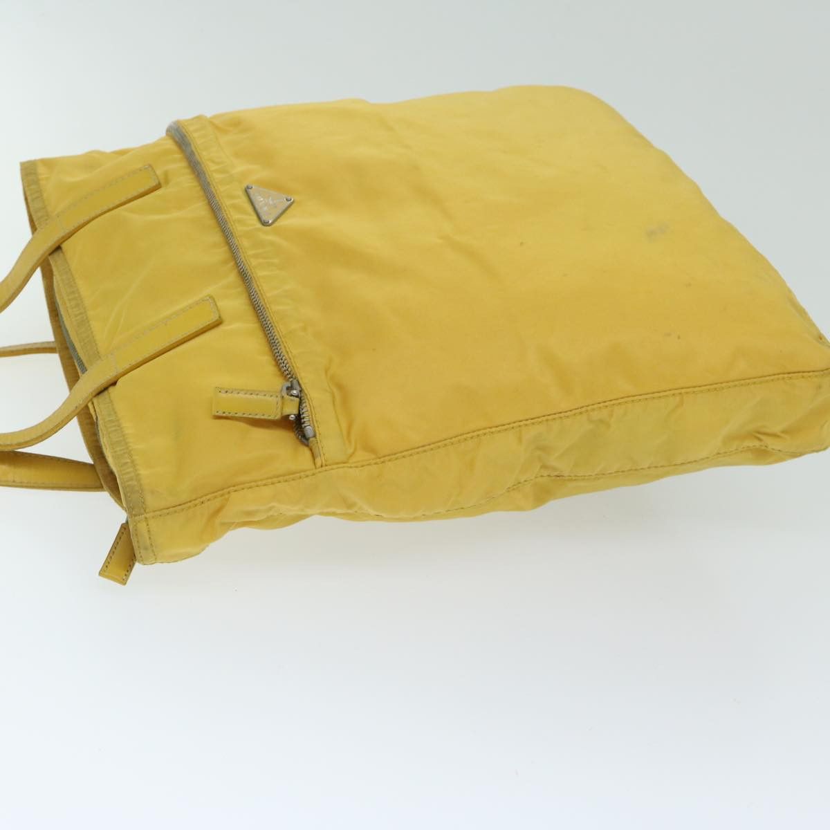 Prada Tessuto Yellow Synthetic Tote Bag (Pre-Owned) Size ONE SIZE - 19 Thumbnail