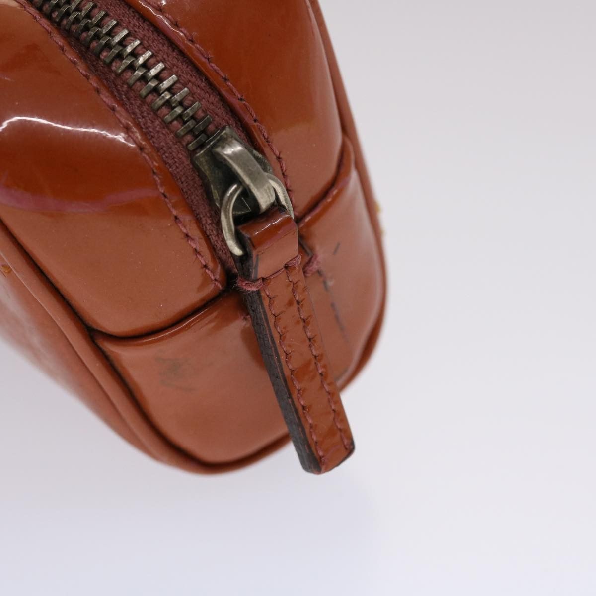 Prada Brown Patent Leather Clutch Bag (Pre-Owned) Size ONE SIZE - 17 Thumbnail