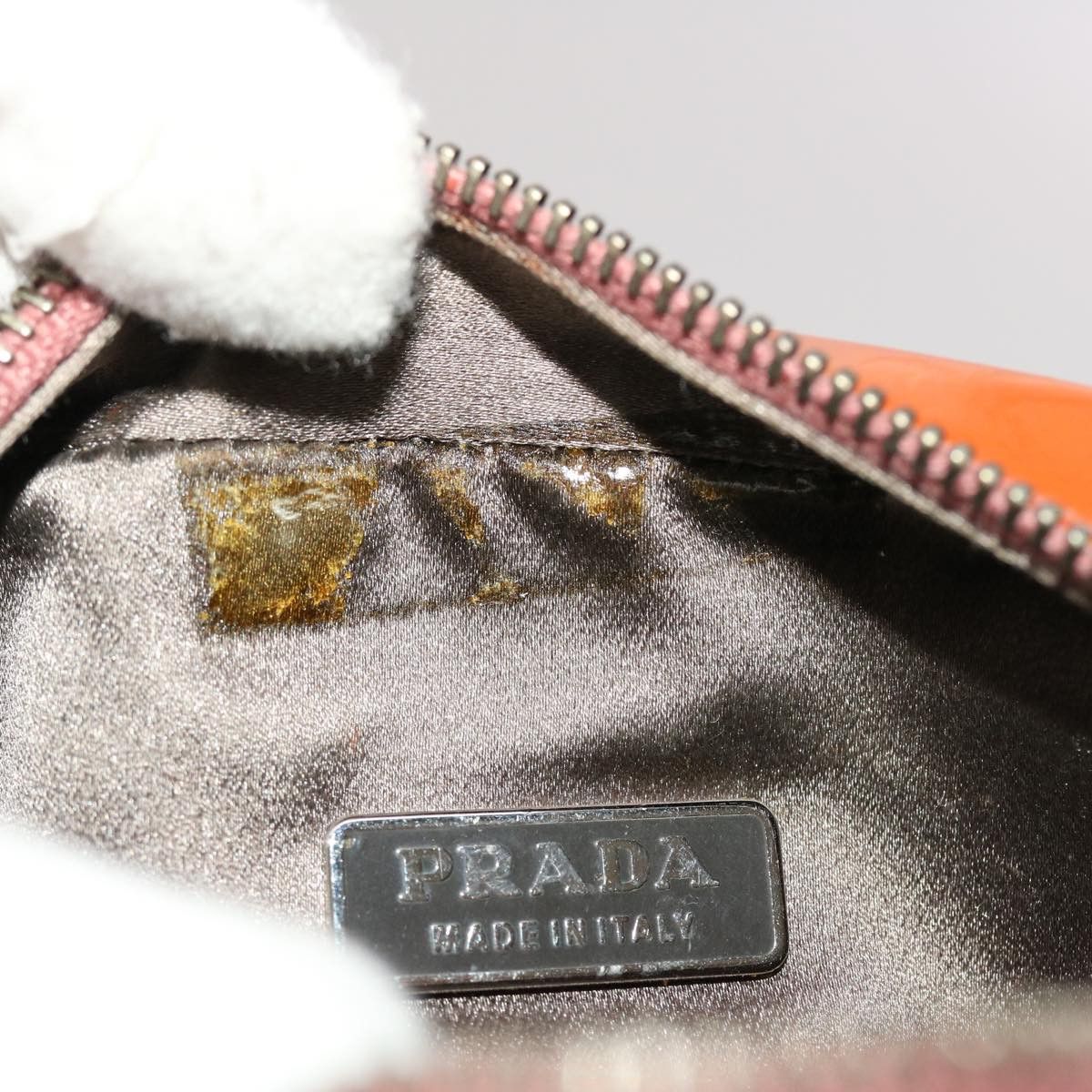 Prada Brown Patent Leather Clutch Bag (Pre-Owned) Size ONE SIZE - 7 Thumbnail