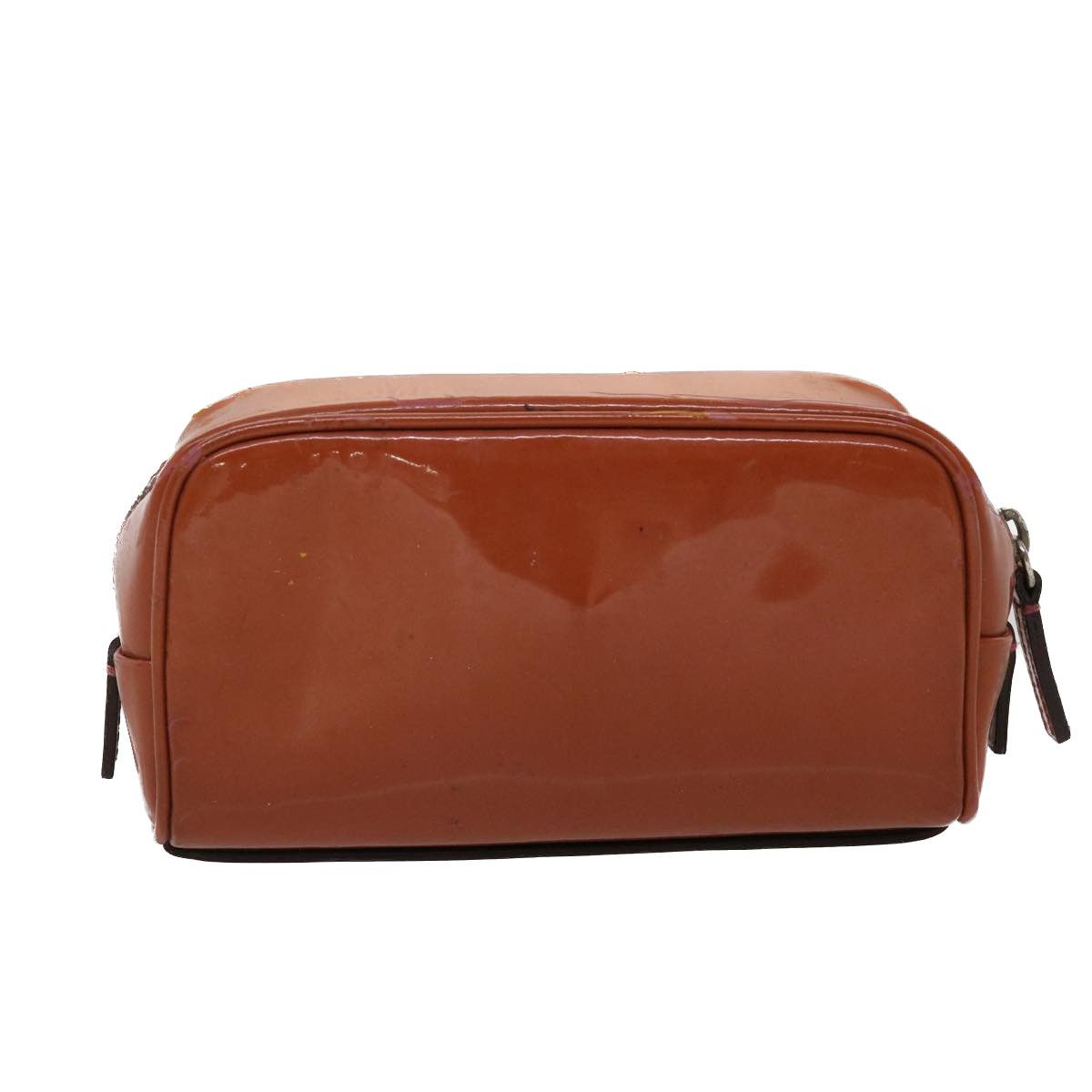 Prada Brown Patent Leather Clutch Bag (Pre-Owned) Size ONE SIZE - 2 Thumbnail