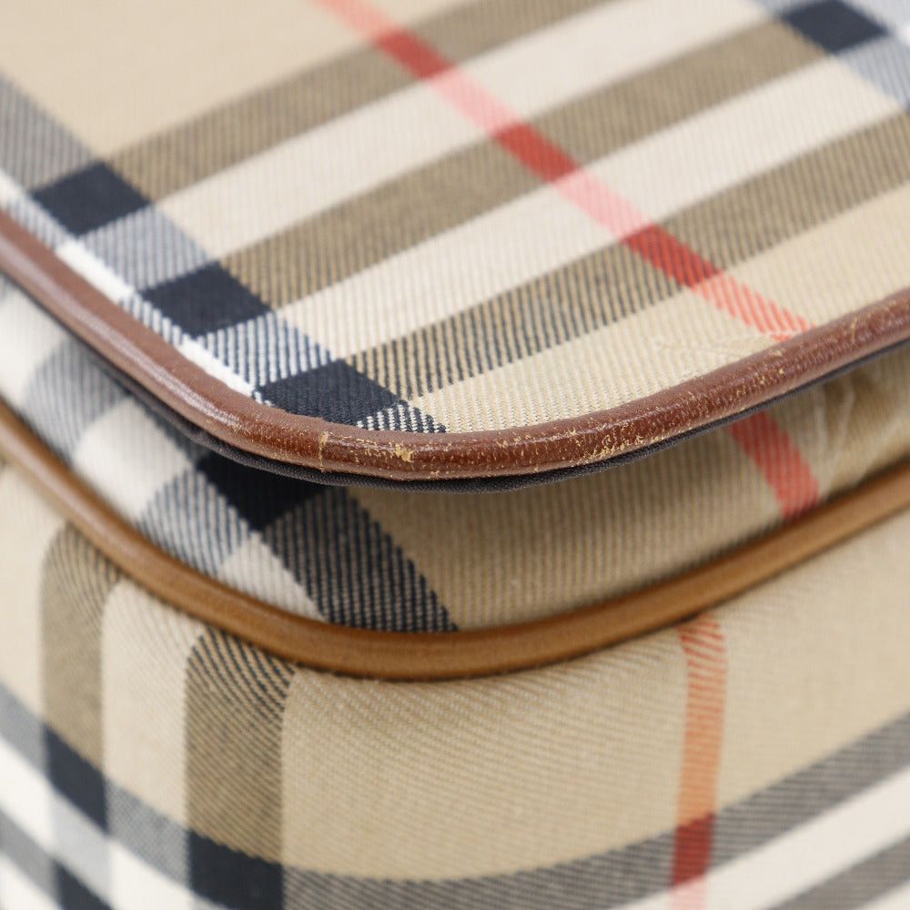 Burberry Beige Canvas Shoulder Bag (Pre-Owned) Size ONE SIZE - 3 Thumbnail