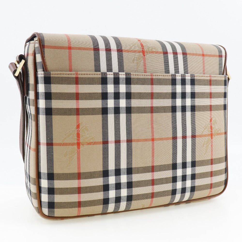 Burberry Beige Canvas Shoulder Bag (Pre-Owned) Size ONE SIZE - 2 Thumbnail