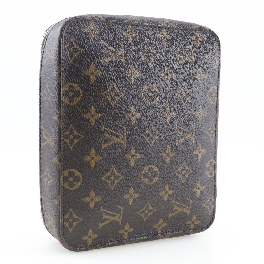 Louis Vuitton Horizon Brown Canvas Clutch Bag (Pre-Owned) Size ONE SIZE - 2 Thumbnail