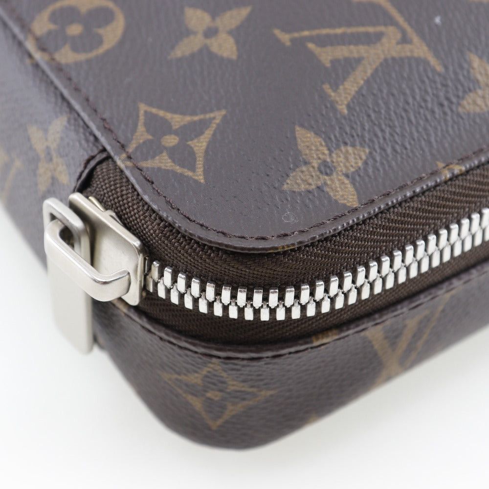 Louis Vuitton Horizon Brown Canvas Clutch Bag (Pre-Owned) Size ONE SIZE - 7 Thumbnail