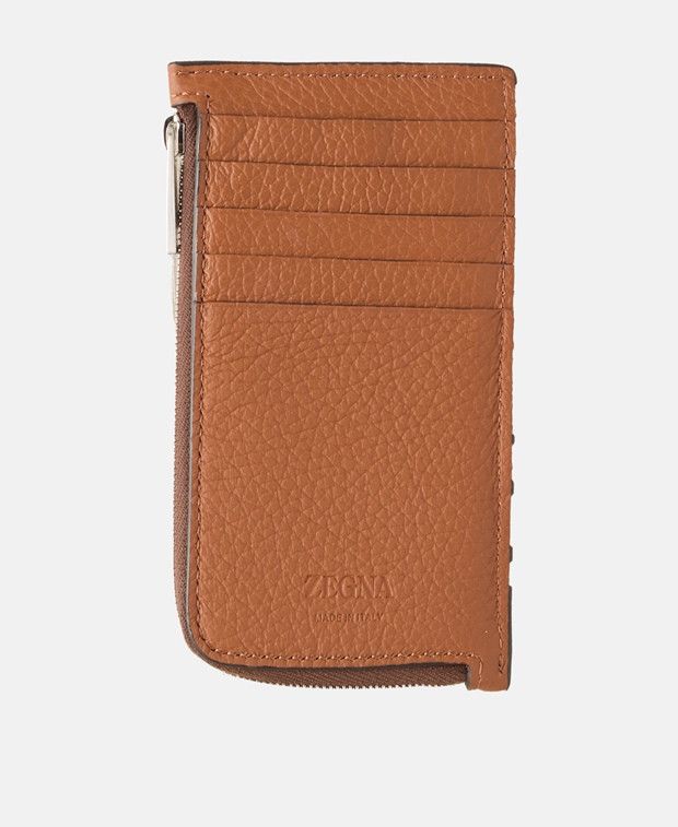 Ermenegildo Zegna Leather card holder Size ONE SIZE - 2 Thumbnail