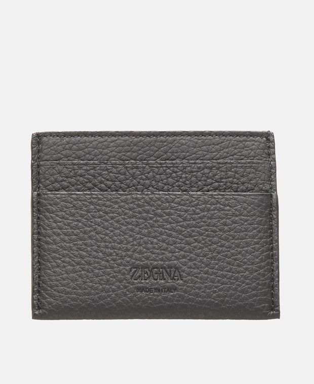Ermenegildo Zegna Leather card holder Size ONE SIZE - 2 Thumbnail