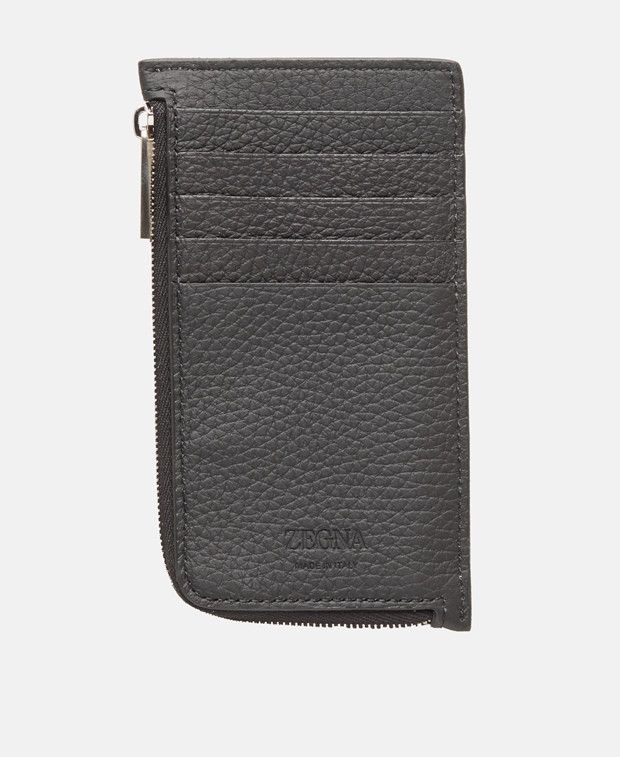 Ermenegildo Zegna Leather card holder Size ONE SIZE - 2 Thumbnail