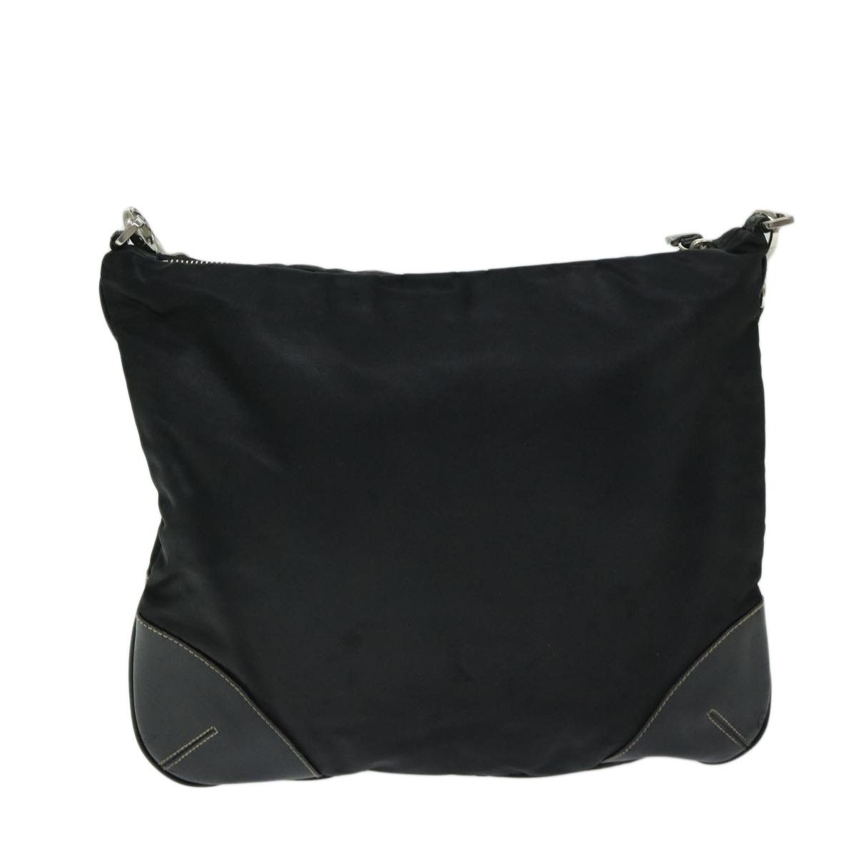 Prada Tessuto Black Canvas Shoulder Bag (Pre-Owned) Size ONE SIZE - 2 Thumbnail
