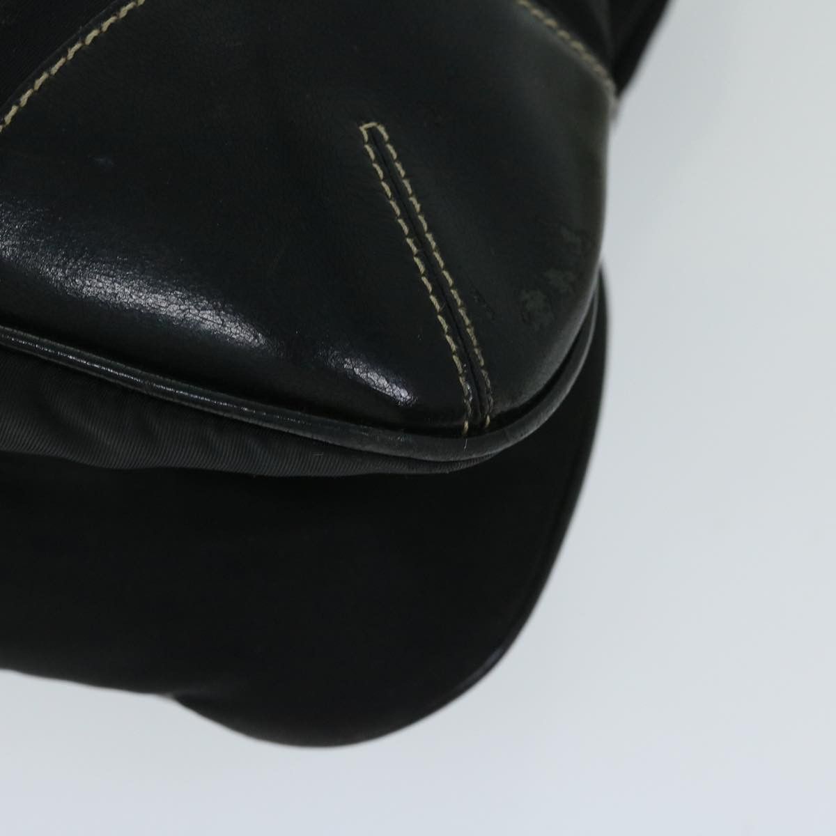 Prada Tessuto Black Canvas Shoulder Bag (Pre-Owned) Size ONE SIZE - 15 Thumbnail