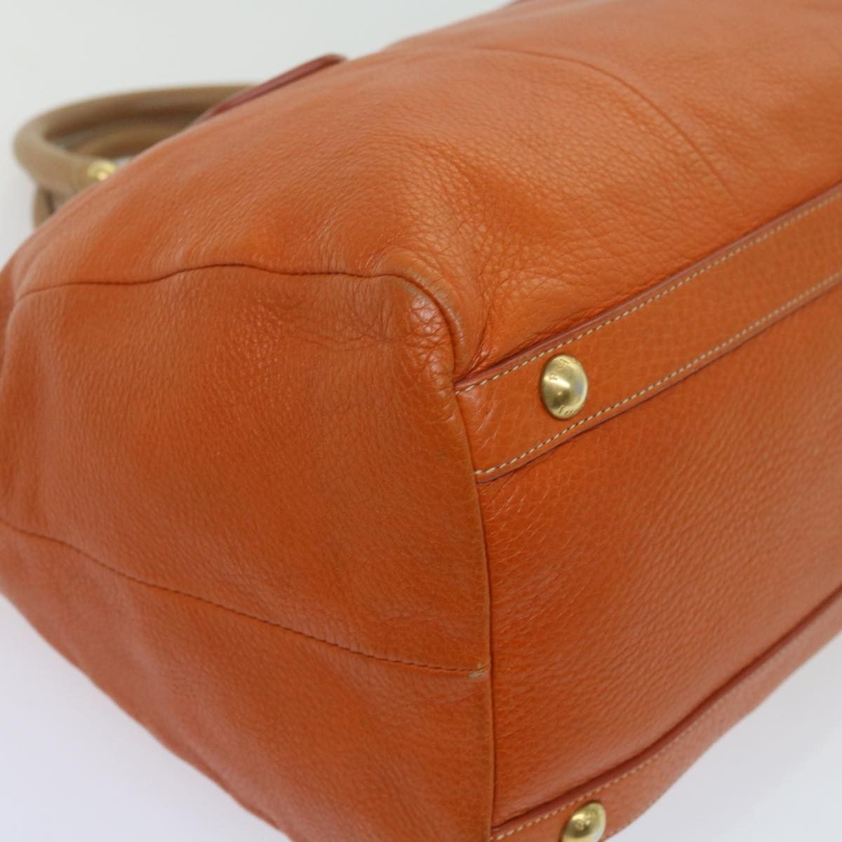Prada Orange Leather Handbag (Pre-Owned) Size ONE SIZE - 19 Thumbnail