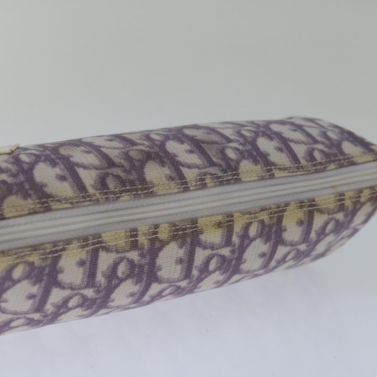 Dior Trotter Purple Canvas Clutch Bag (Pre-Owned) Size ONE SIZE - 9 Thumbnail