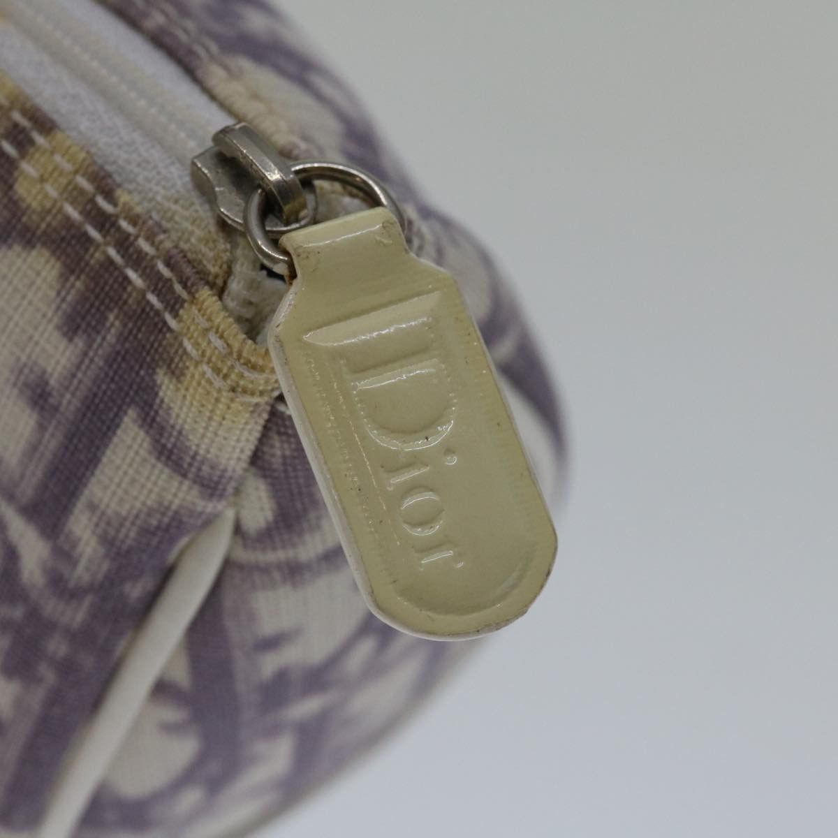 Dior Trotter Purple Canvas Clutch Bag (Pre-Owned) Size ONE SIZE - 15 Thumbnail