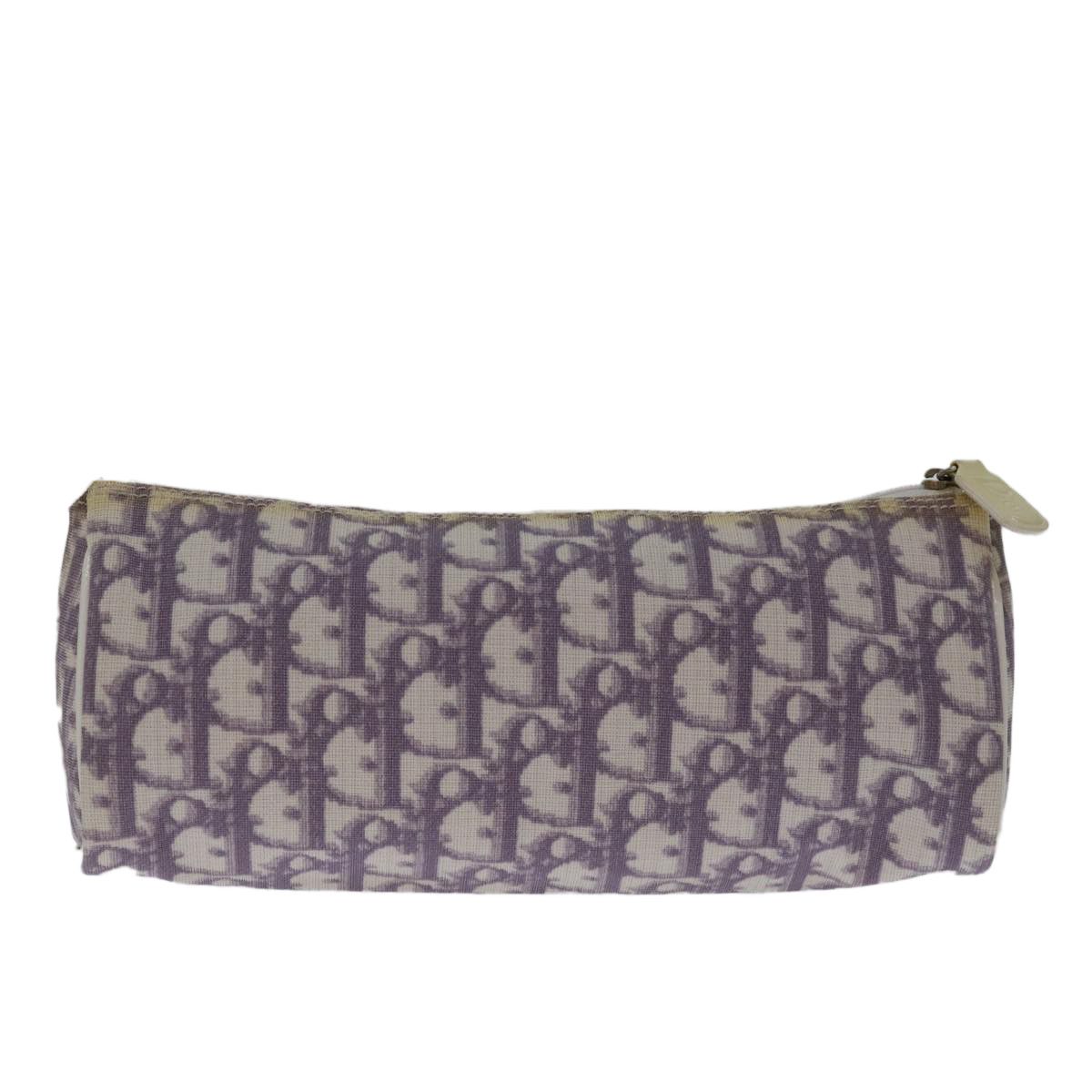 Dior Trotter Purple Canvas Clutch Bag (Pre-Owned) Size ONE SIZE - 2 Thumbnail