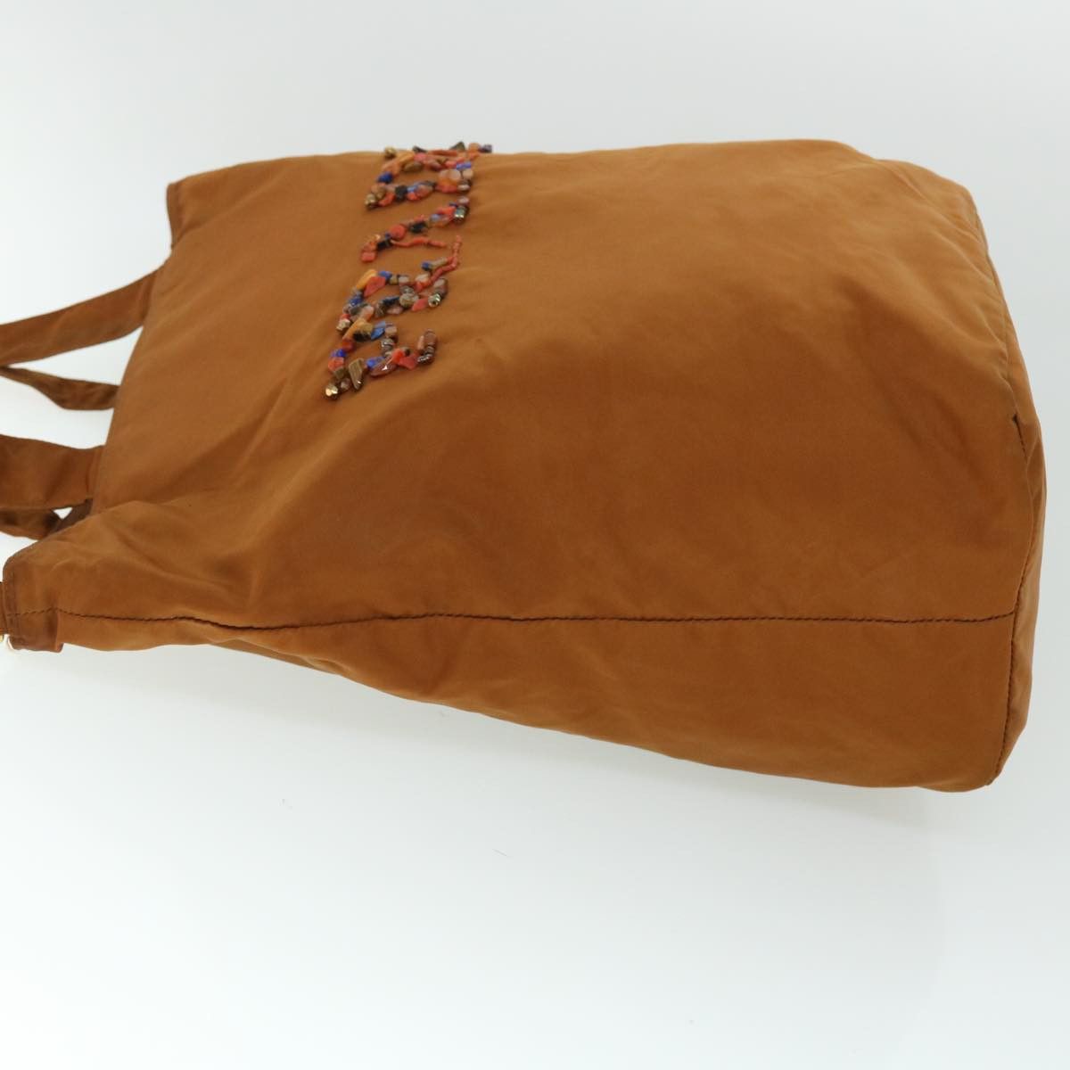 Prada Tessuto Brown Synthetic Tote Bag (Pre-Owned) Size ONE SIZE - 10 Thumbnail