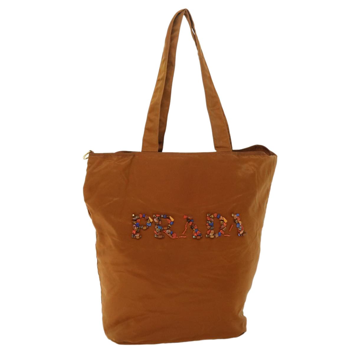 Prada Tessuto Brown Synthetic Tote Bag (Pre-Owned) Size ONE SIZE - 14 Thumbnail