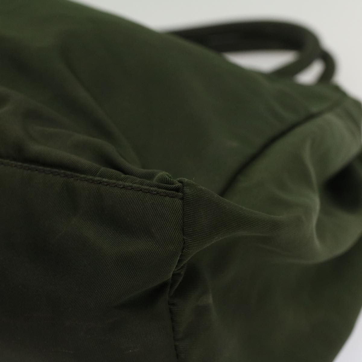 Prada Green Synthetic Handbag (Pre-Owned) Size ONE SIZE - 12 Thumbnail