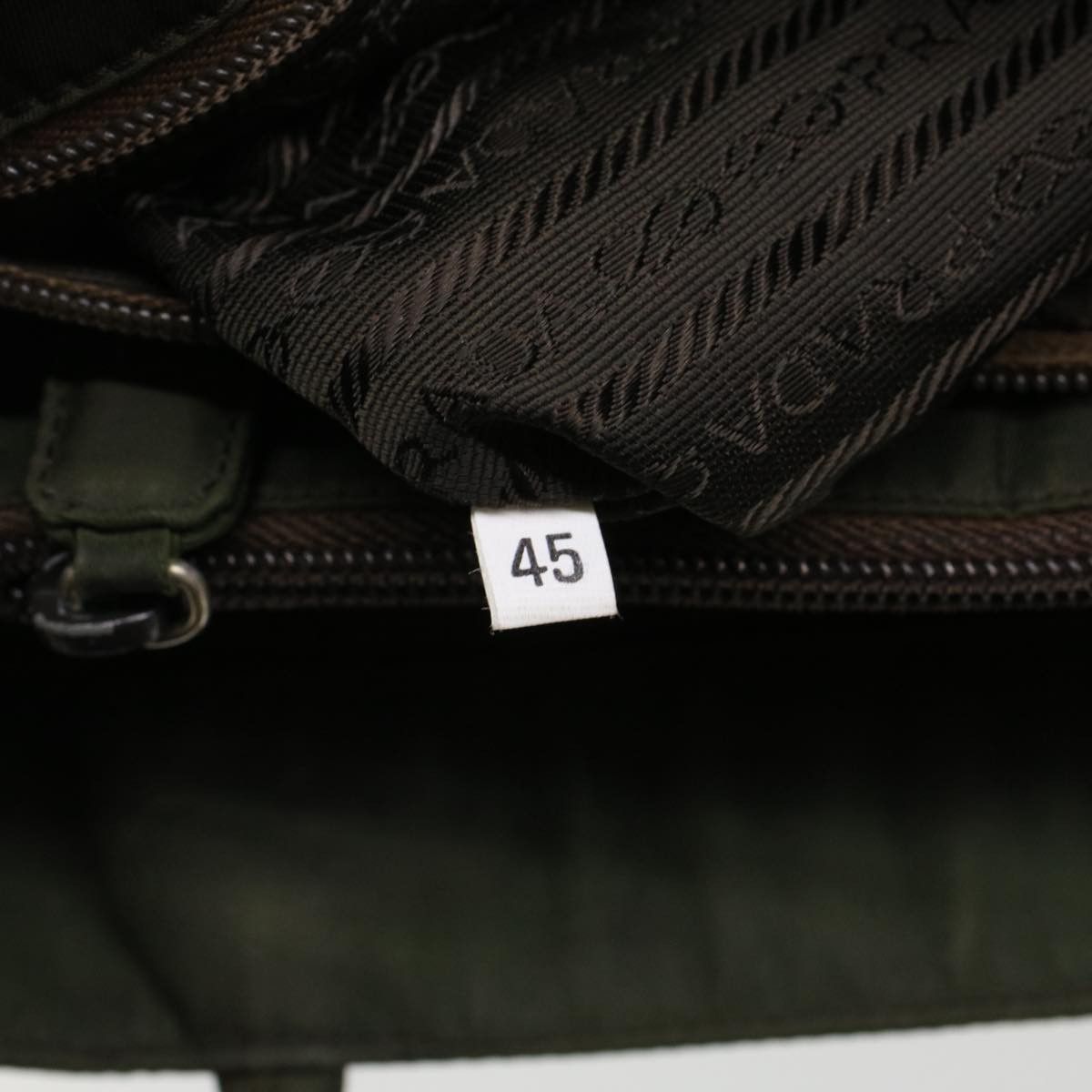 Prada Green Synthetic Handbag (Pre-Owned) Size ONE SIZE - 6 Thumbnail