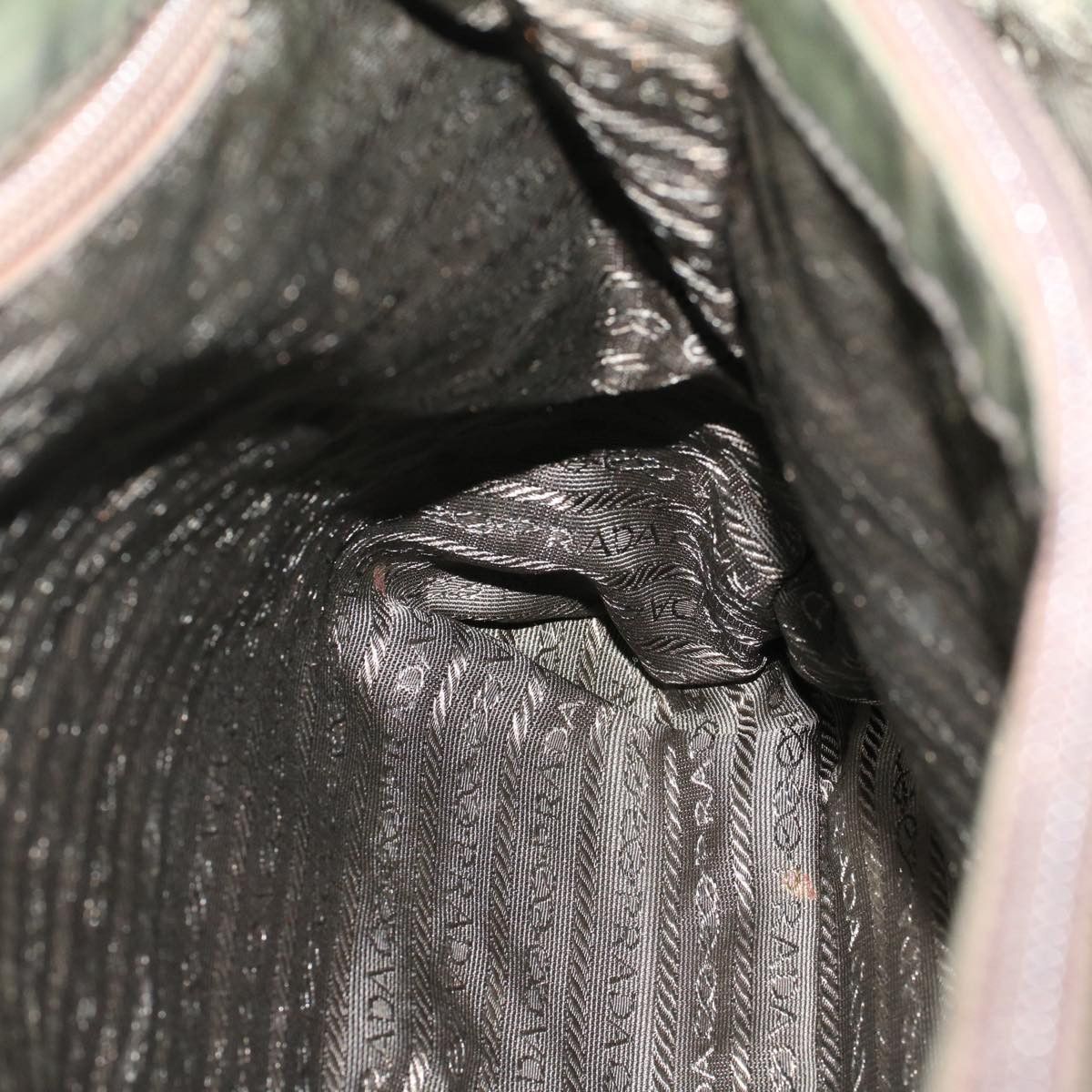 Prada Green Synthetic Handbag (Pre-Owned) Size ONE SIZE - 5 Thumbnail