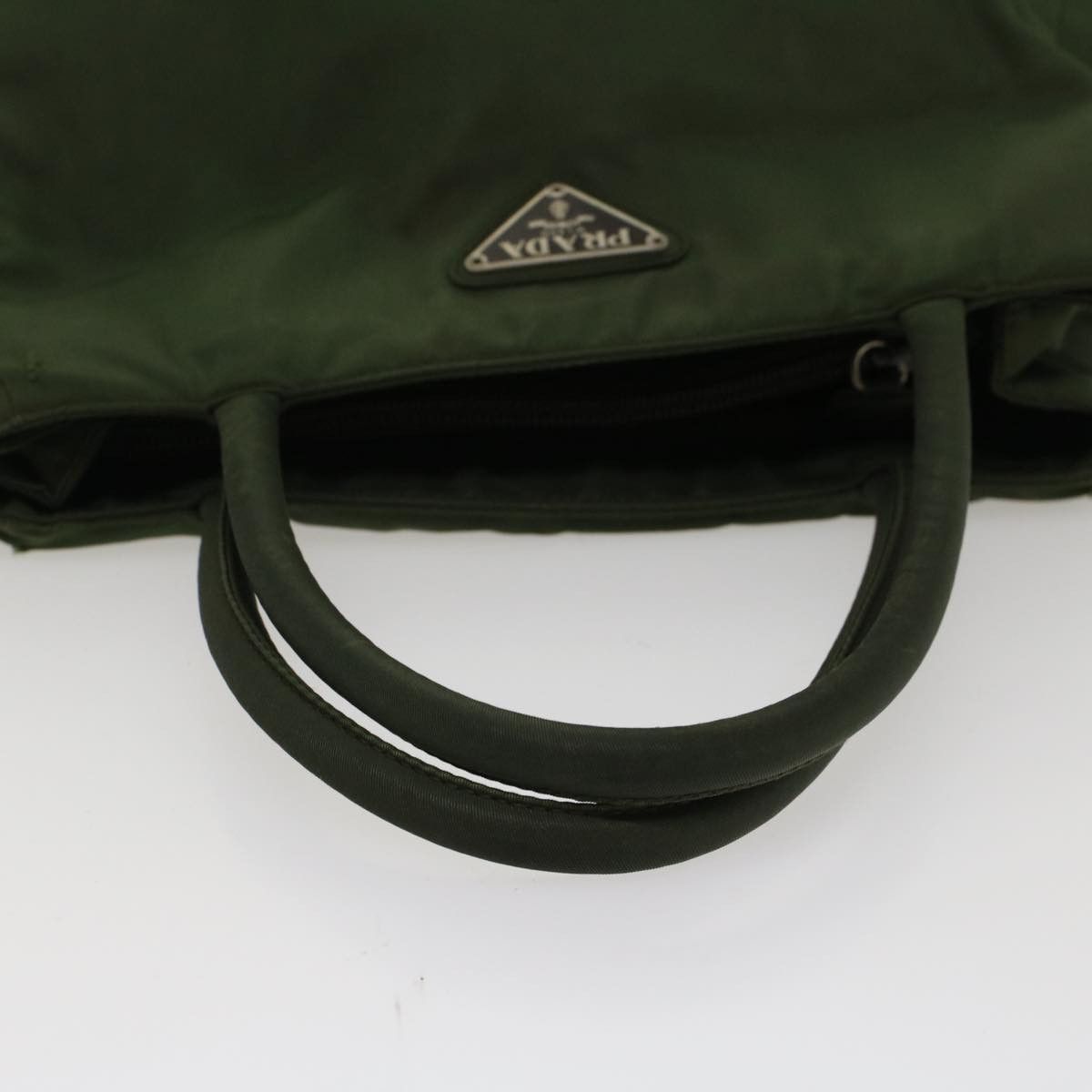Prada Green Synthetic Handbag (Pre-Owned) Size ONE SIZE - 4 Thumbnail
