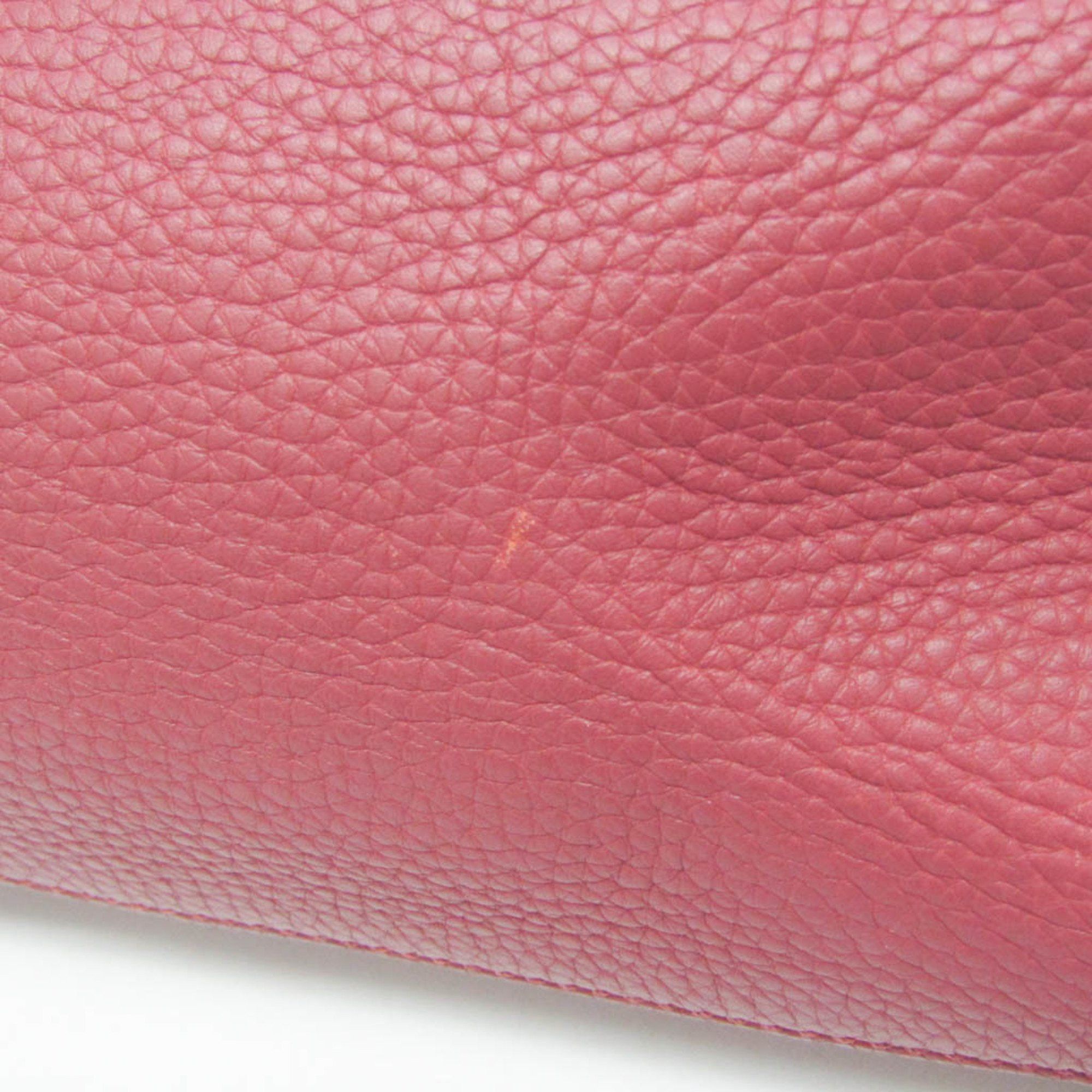 Gucci Bamboo Pink Leather Tote Bag (Pre-Owned) Size ONE SIZE - 8 Thumbnail