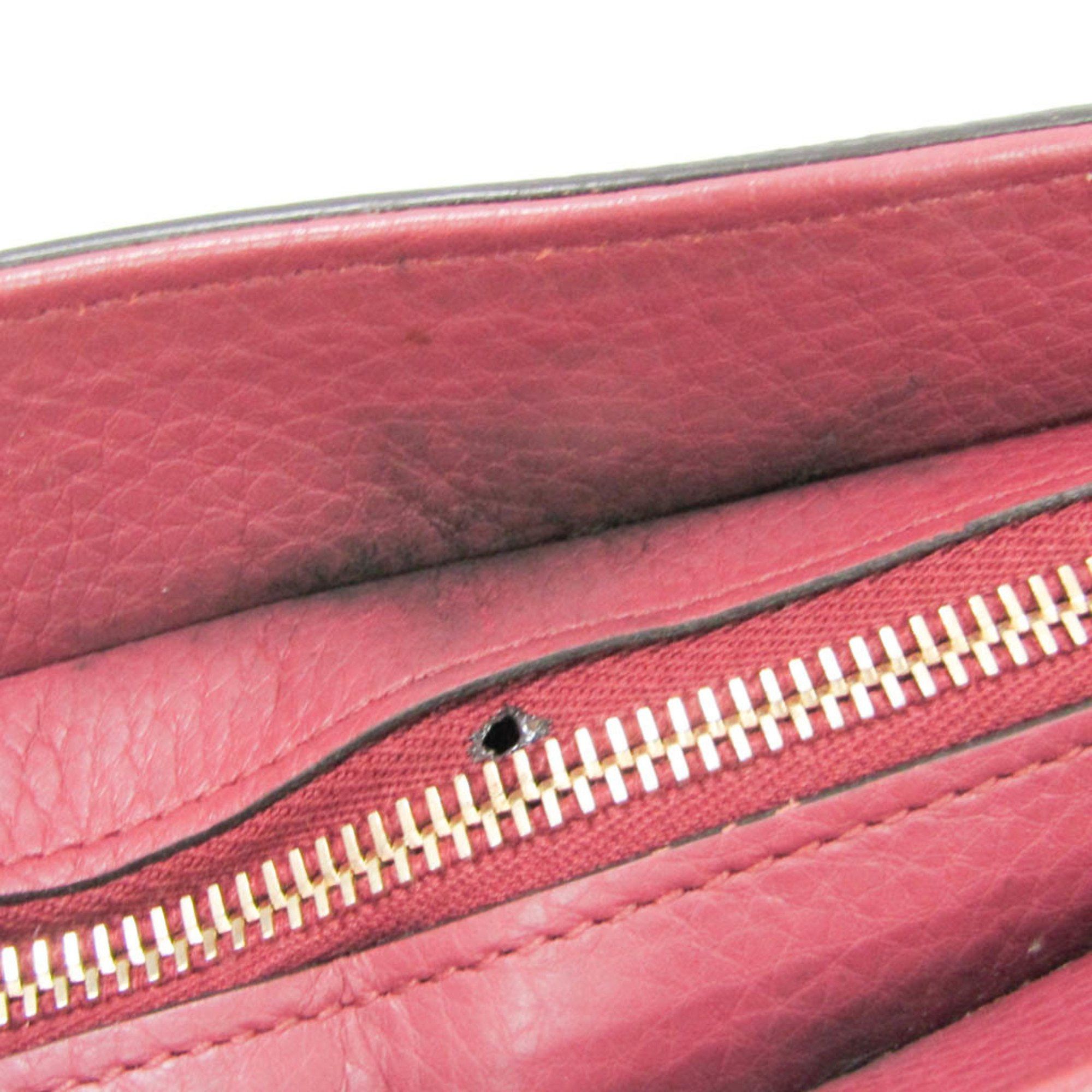 Gucci Bamboo Pink Leather Tote Bag (Pre-Owned) Size ONE SIZE - 17 Thumbnail