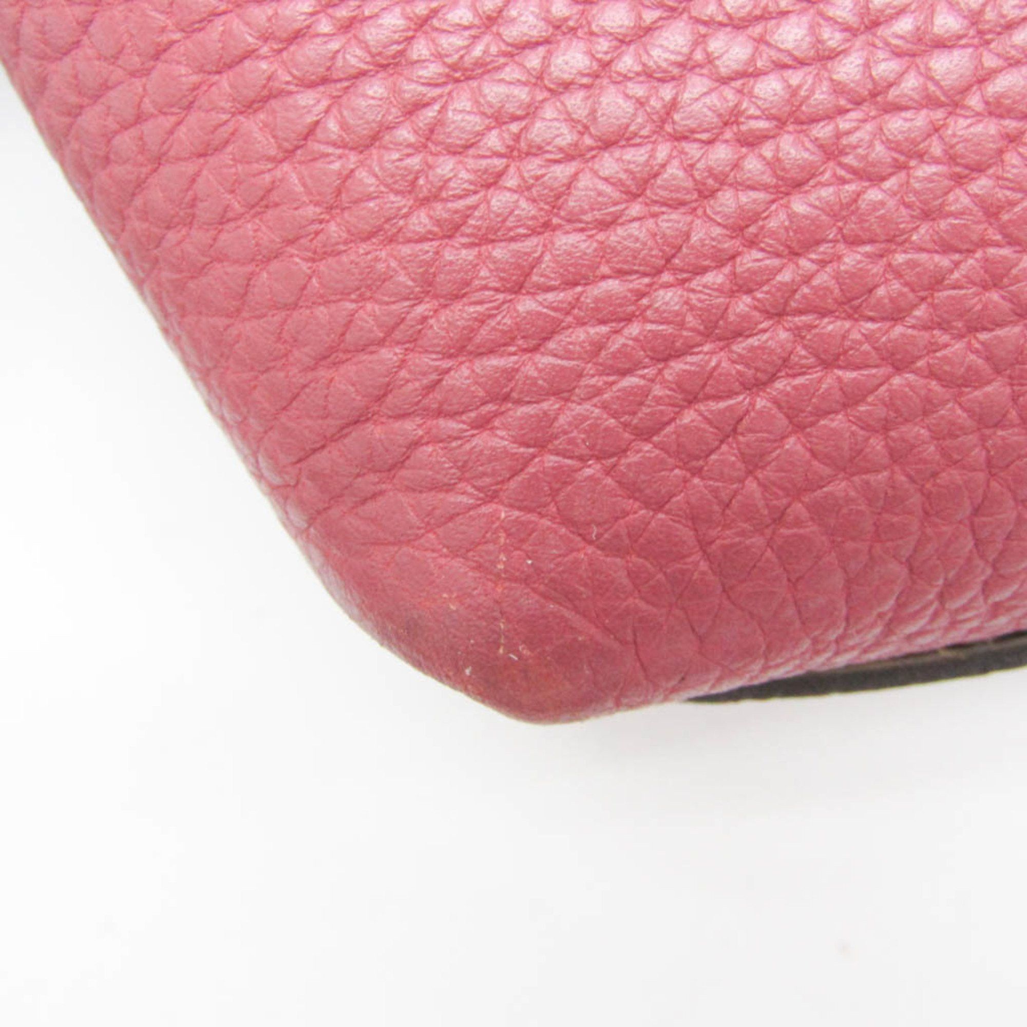 Gucci Bamboo Pink Leather Tote Bag (Pre-Owned) Size ONE SIZE - 9 Thumbnail