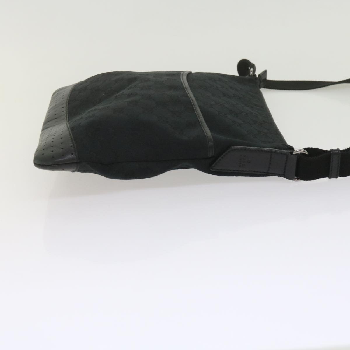 Gucci Black Canvas Shoulder Bag (Pre-Owned) Size ONE SIZE - 8 Thumbnail