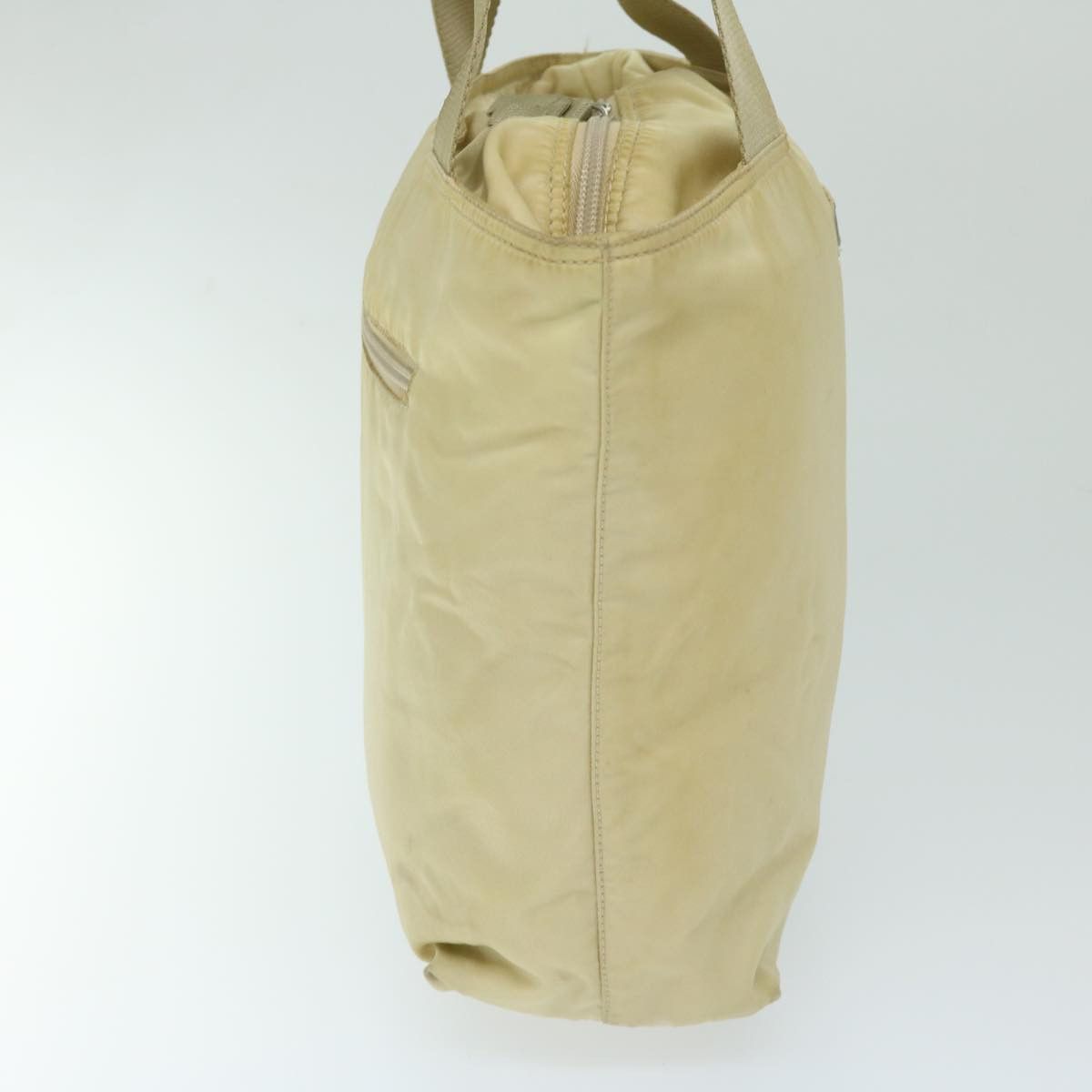 Prada Tessuto Beige Synthetic Shoulder Bag (Pre-Owned) Size ONE SIZE - 10 Thumbnail