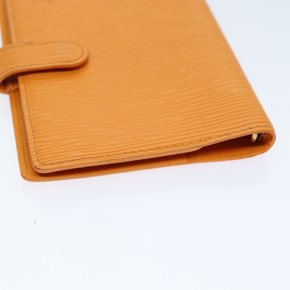 Louis Vuitton Agenda Cover Orange Leather Wallet (Pre-Owned) Size ONE SIZE - 11 Thumbnail