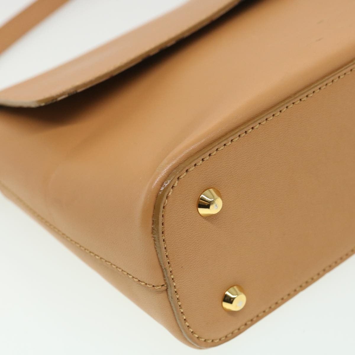 Burberry Orange Leather Shoulder Bag (Pre-Owned) Size ONE SIZE - 7 Thumbnail