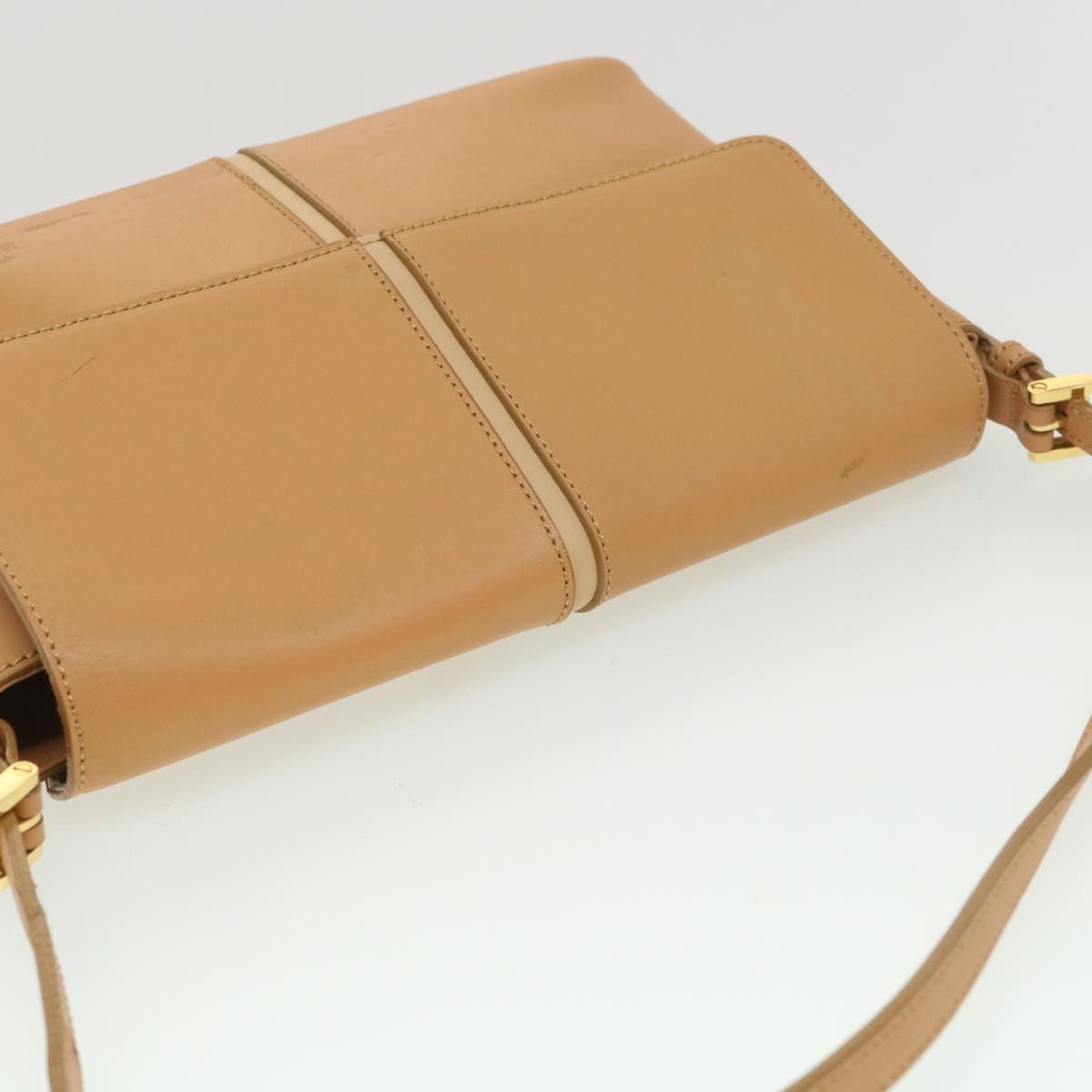 Burberry Orange Leather Shoulder Bag (Pre-Owned) Size ONE SIZE - 5 Thumbnail