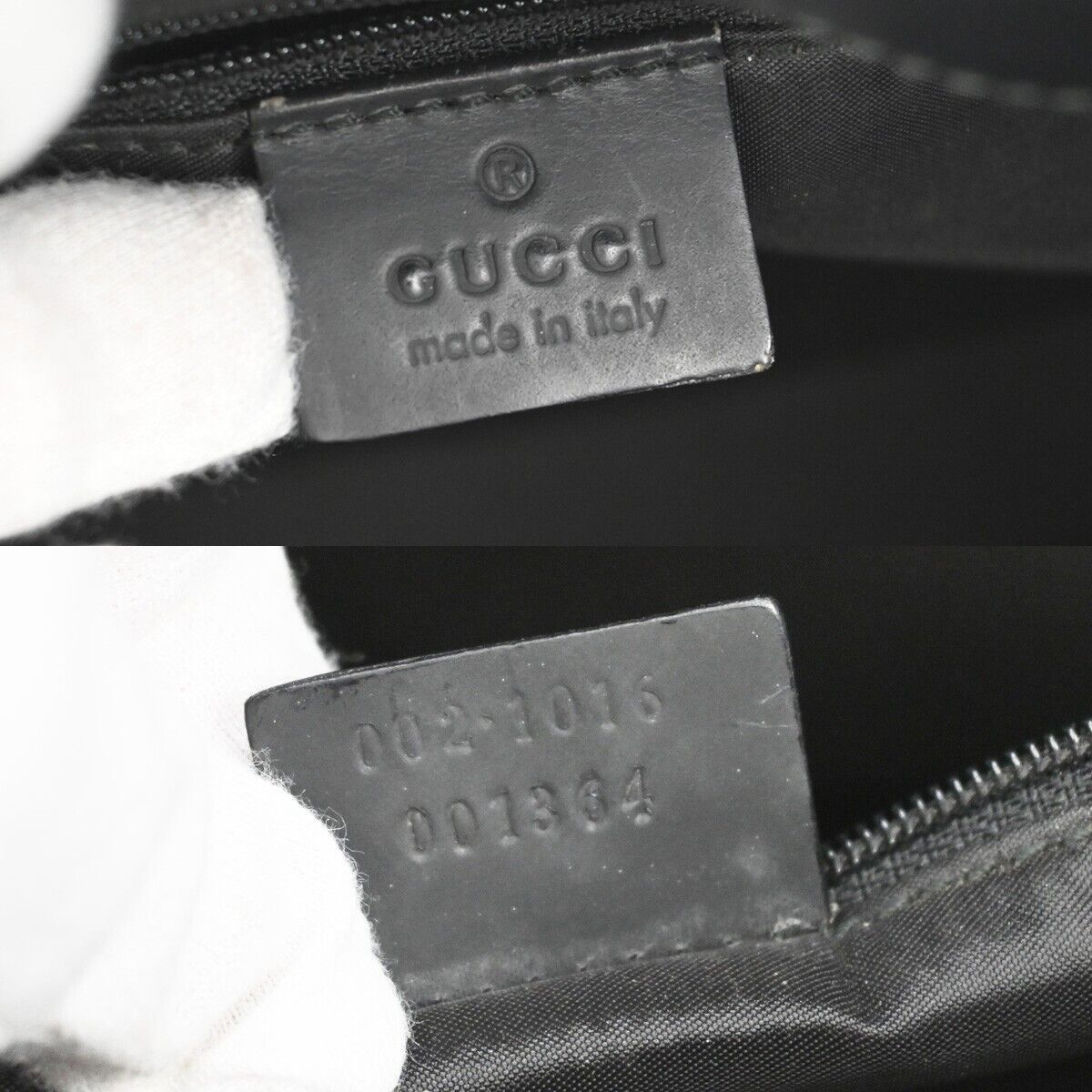 Gucci Bamboo Black Leather Handbag (Pre-Owned) Size ONE SIZE - 8 Thumbnail