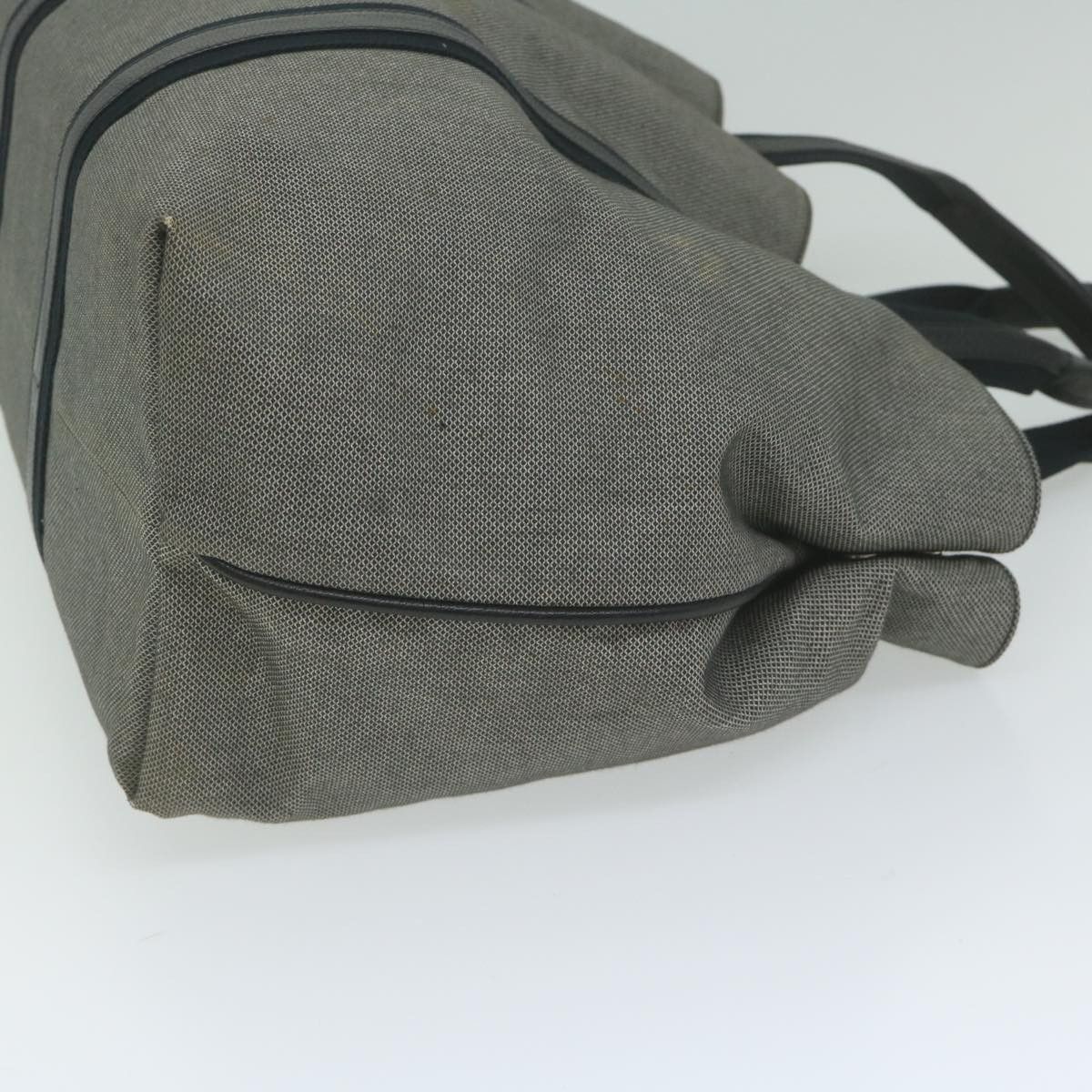 Bottega Veneta Cabas Grey Canvas Tote Bag (Pre-Owned) Size ONE SIZE - 11 Thumbnail