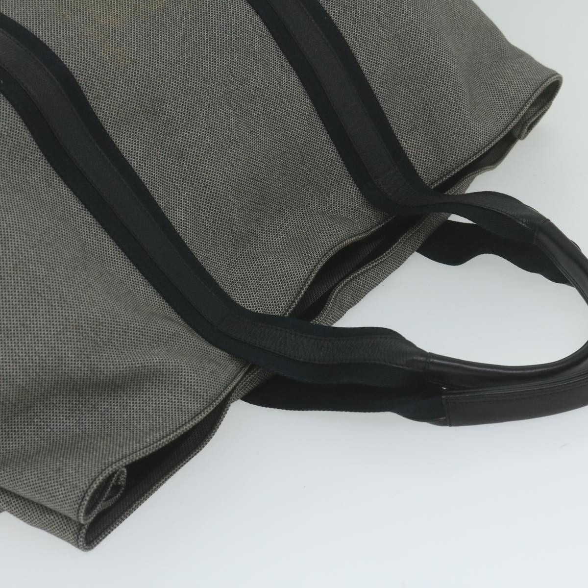 Bottega Veneta Cabas Grey Canvas Tote Bag (Pre-Owned) Size ONE SIZE - 4 Thumbnail