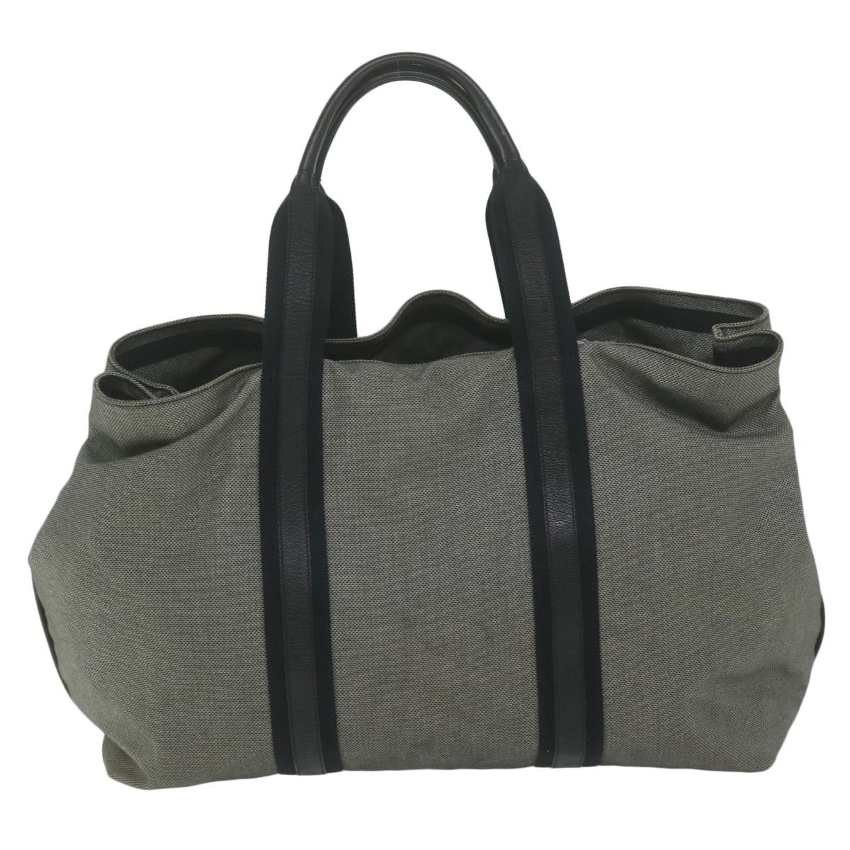 Bottega Veneta Cabas Grey Canvas Tote Bag (Pre-Owned) Size ONE SIZE - 2 Thumbnail