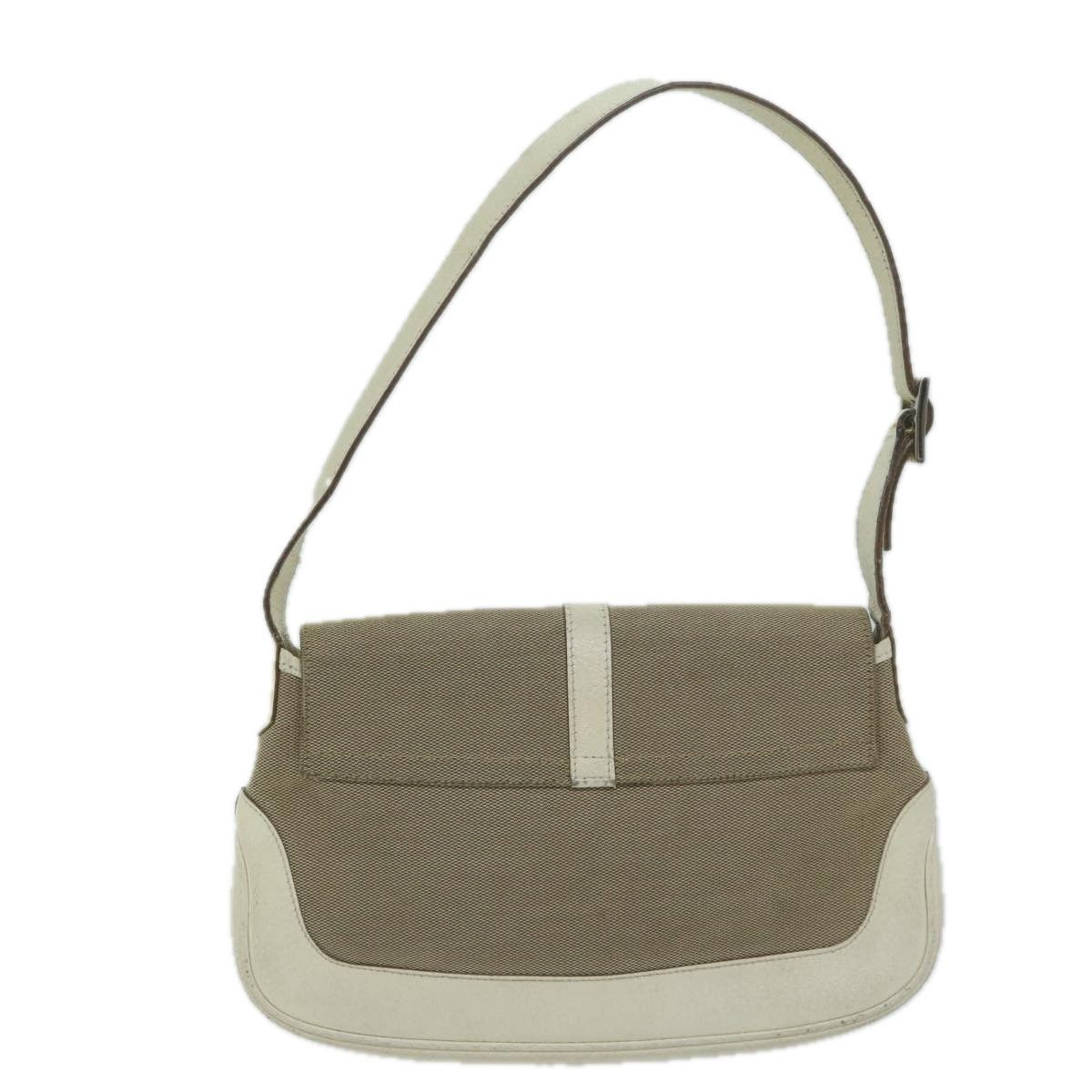 Gucci Jackie Beige Canvas Shoulder Bag (Pre-Owned) Size ONE SIZE - 2 Thumbnail