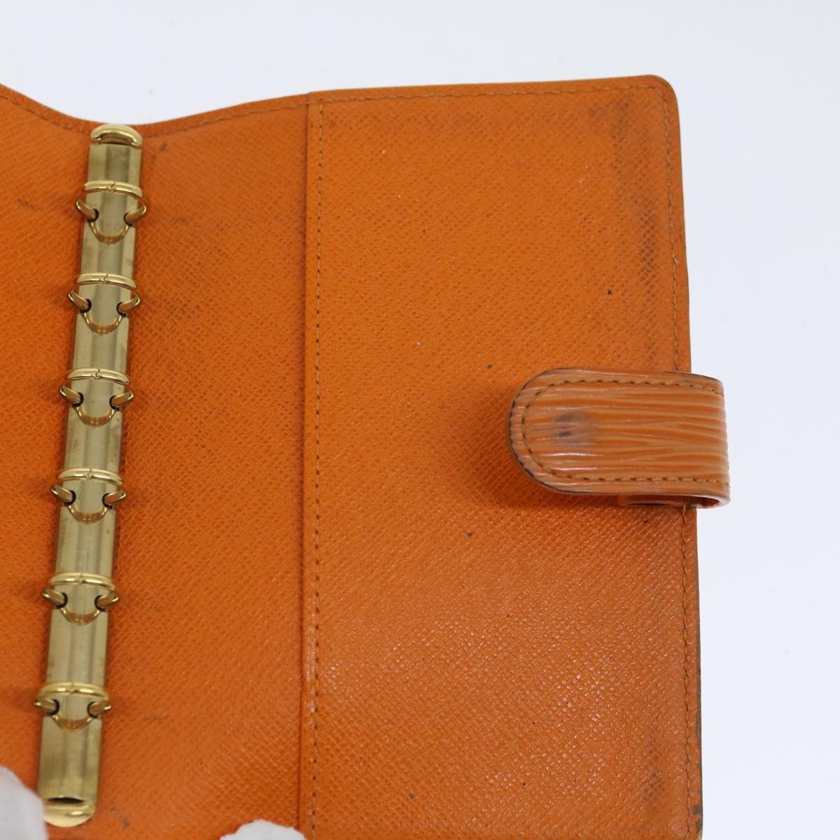 Louis Vuitton Agenda Pm Orange Leather Wallet (Pre-Owned) Size ONE SIZE - 9 Thumbnail