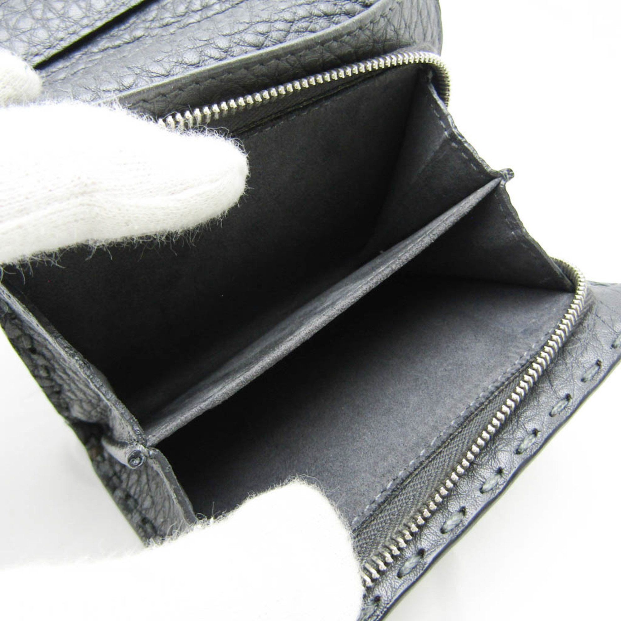 Fendi Selleria Grey Leather Wallet (Pre-Owned) Size ONE SIZE - 4 Thumbnail